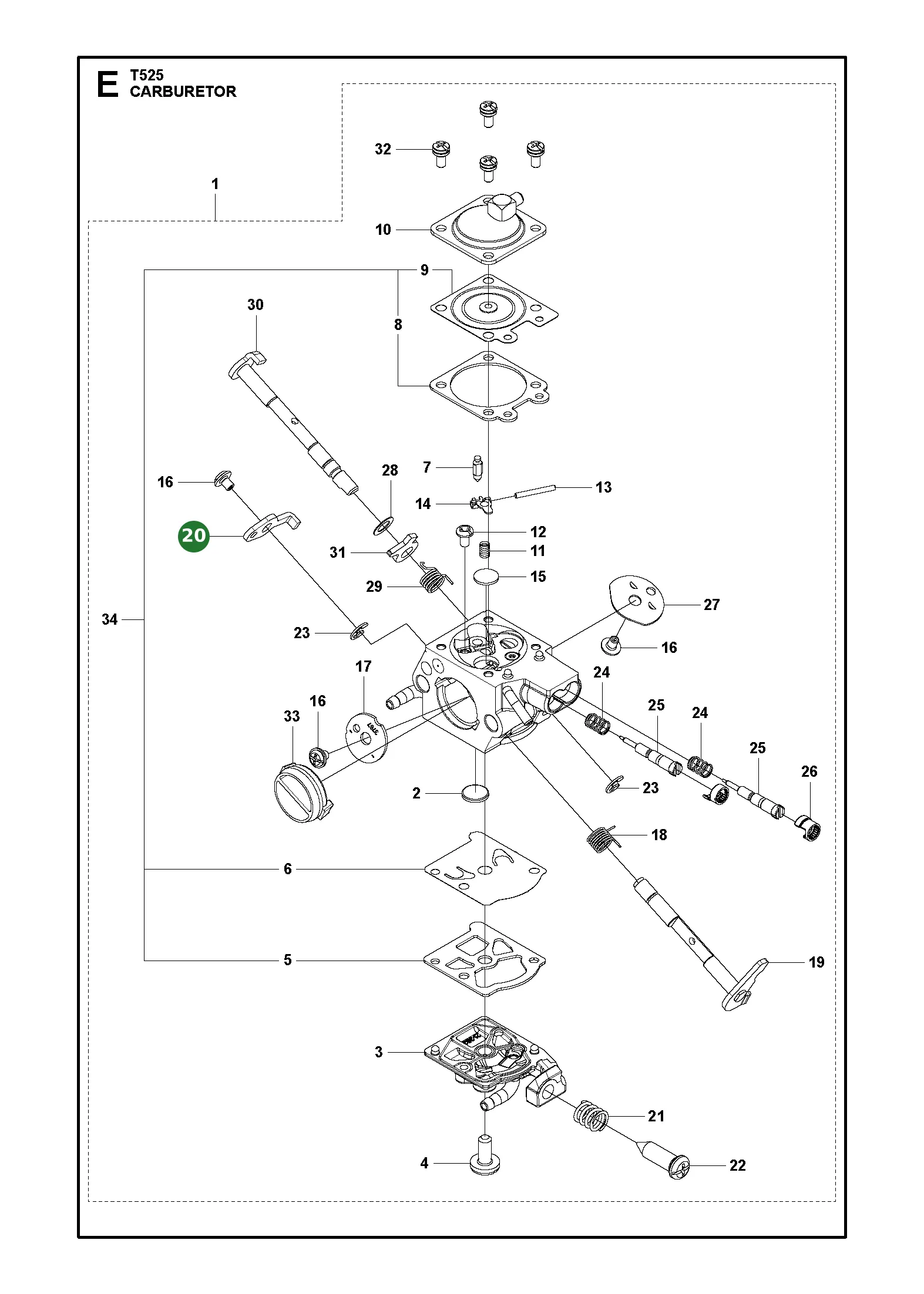 Position im Ersatzteilkatalog