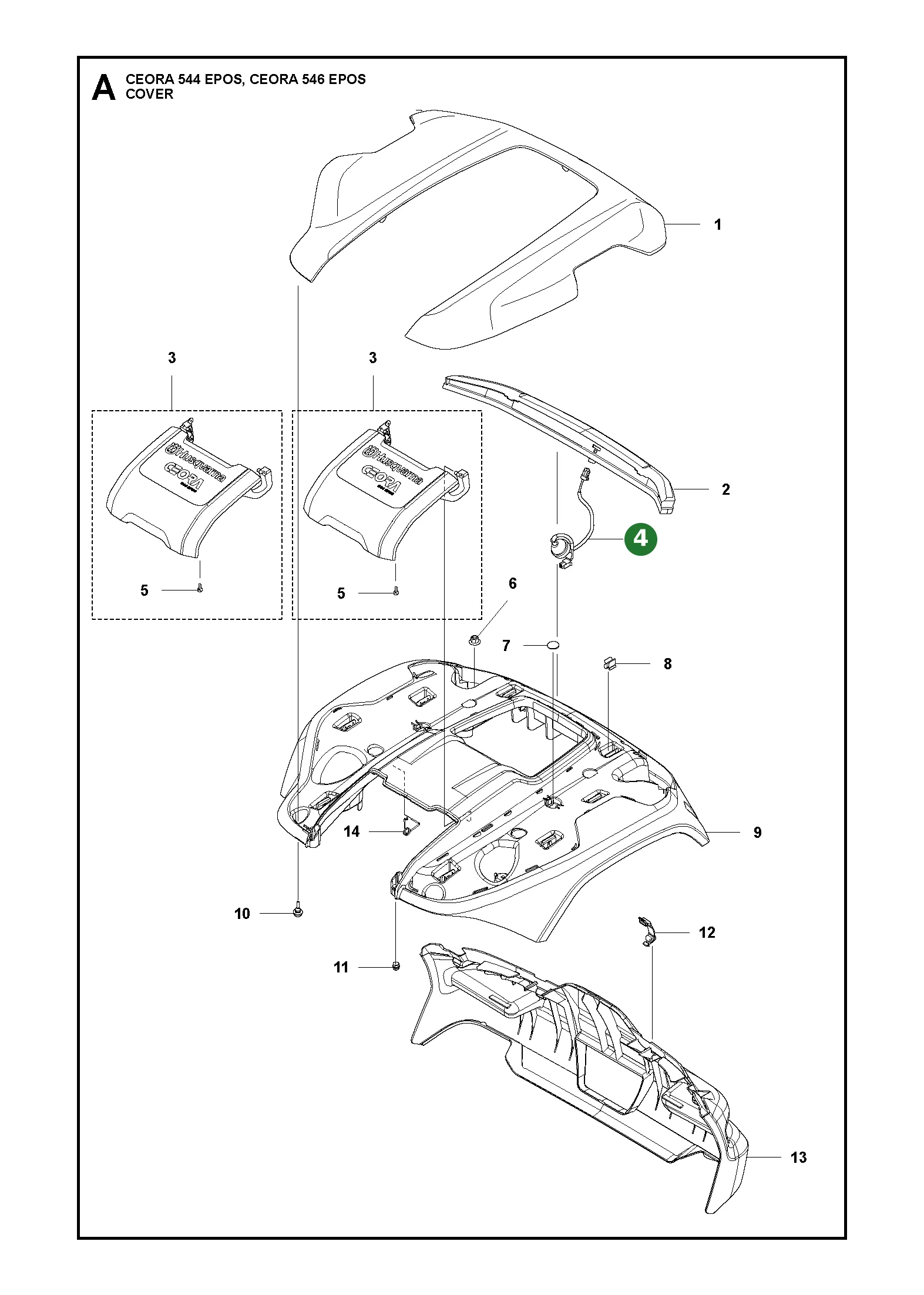 Position im Ersatzteilkatalog