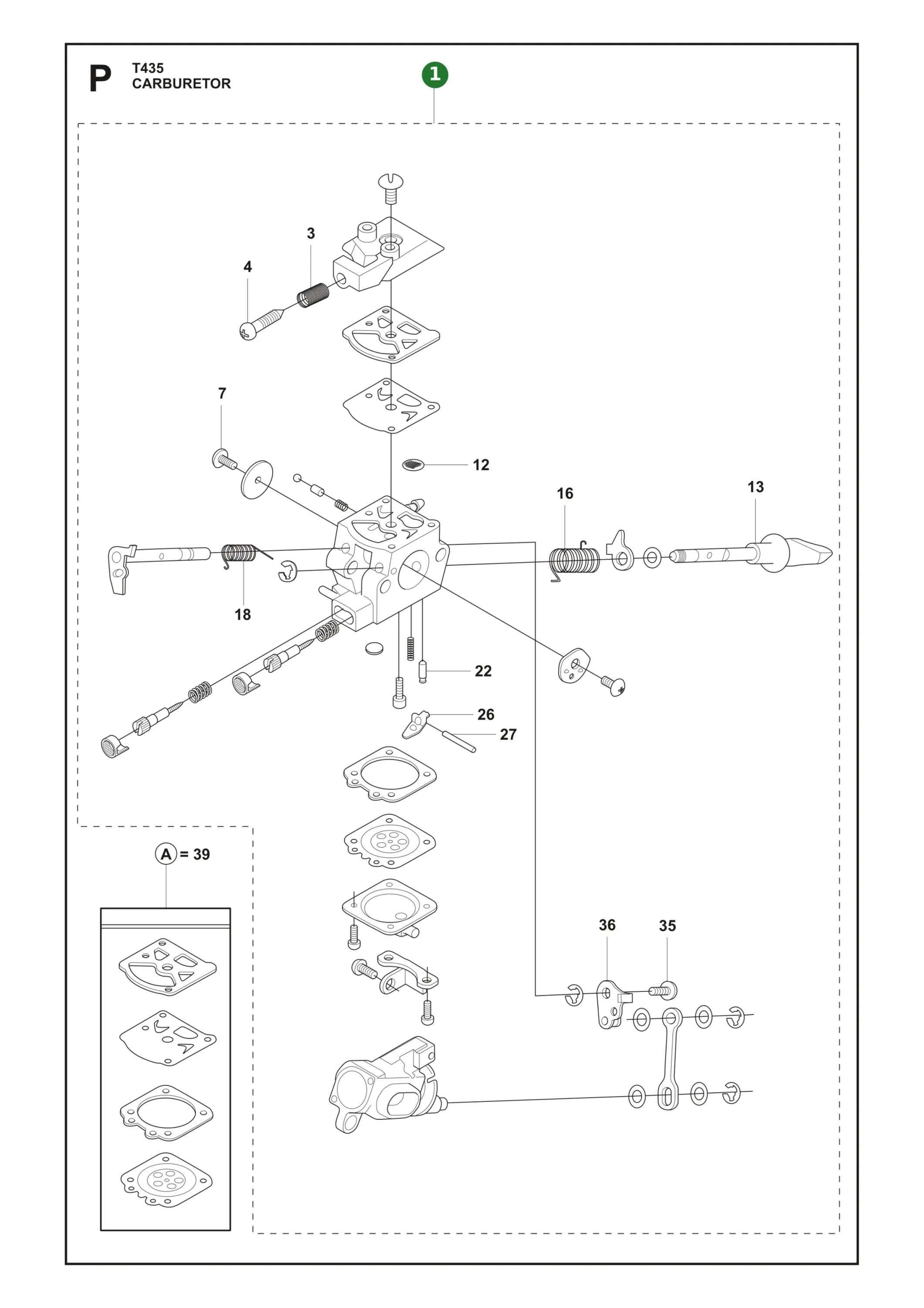 Position im Ersatzteilkatalog
