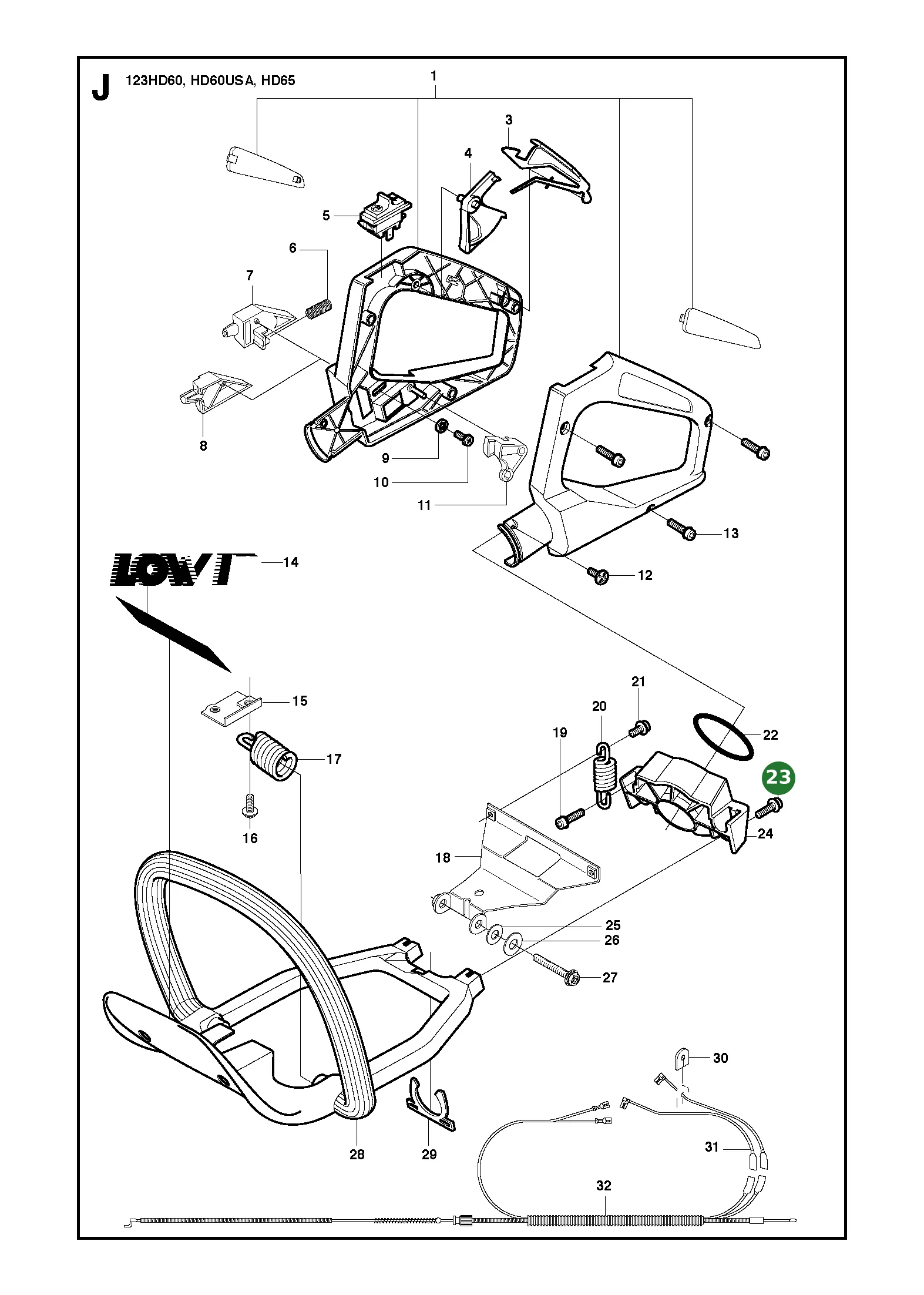 Position im Ersatzteilkatalog