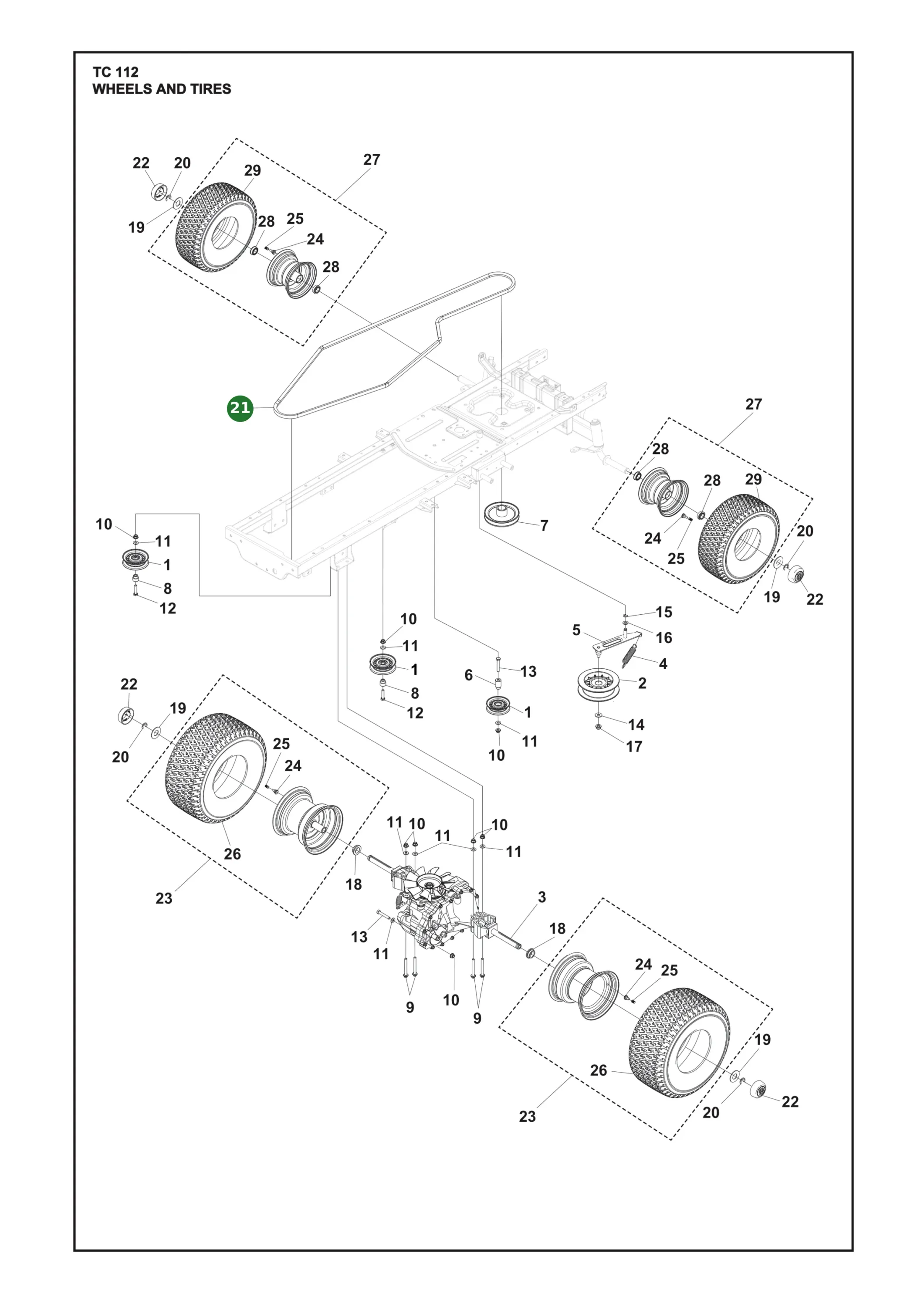 Position im Ersatzteilkatalog