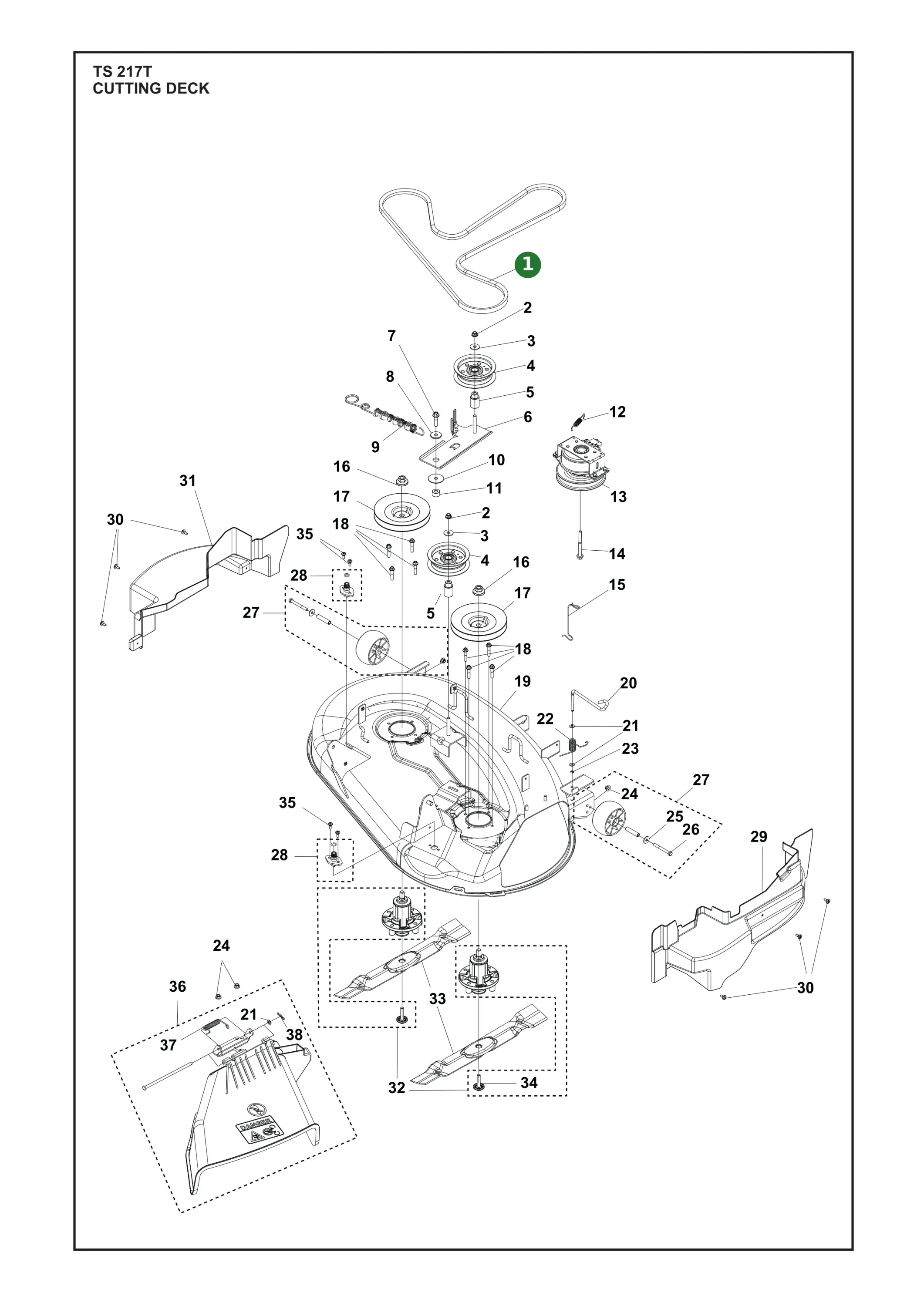 Position im Ersatzteilkatalog