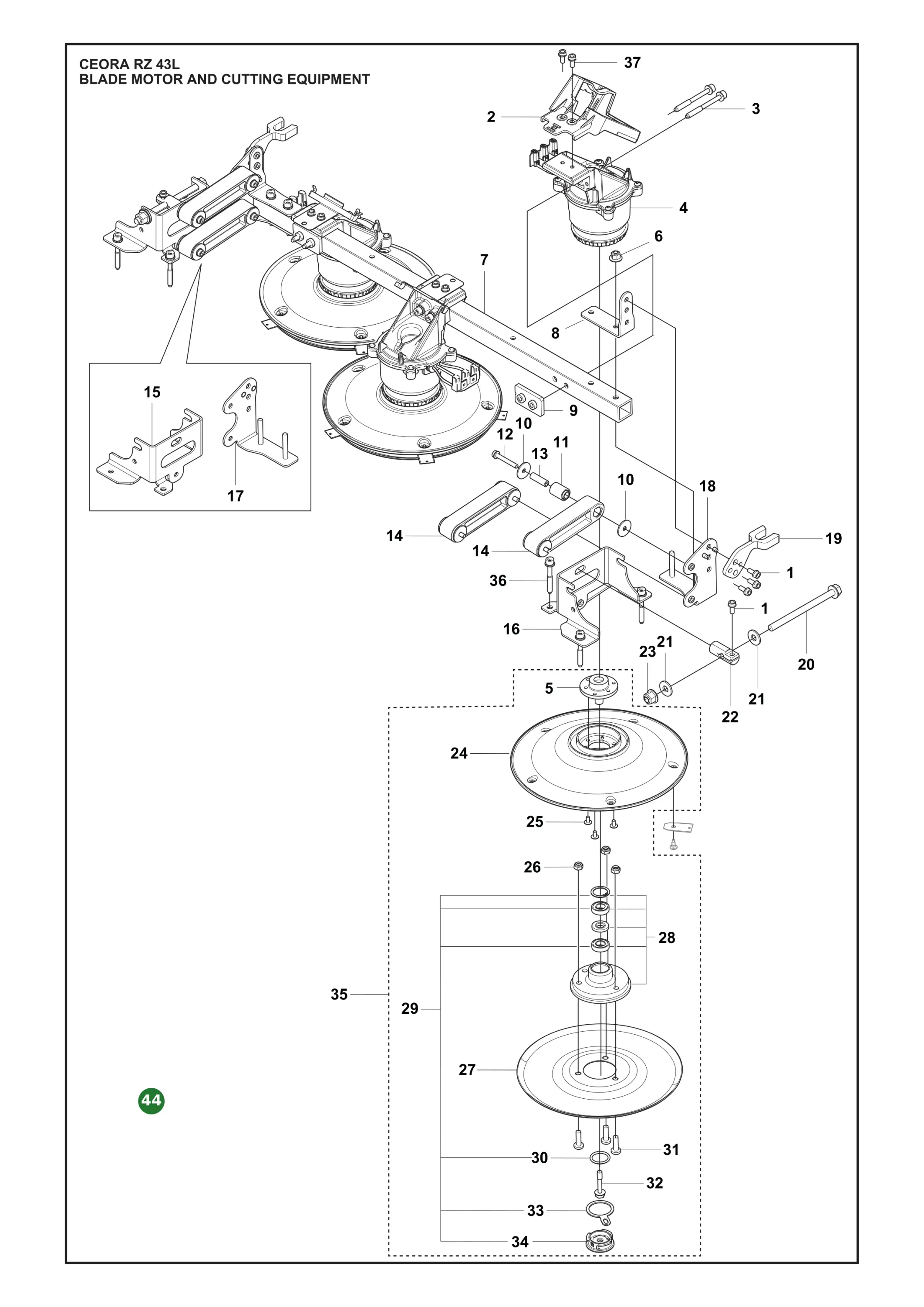Position im Ersatzteilkatalog