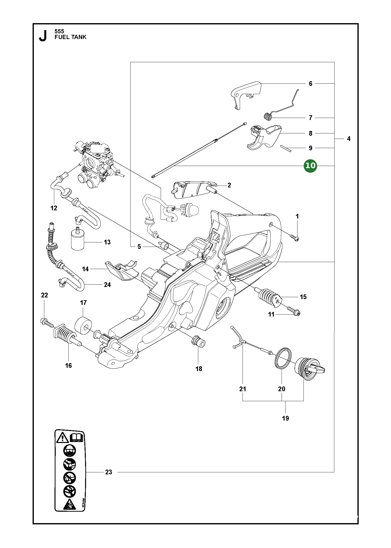 Position im Ersatzteilkatalog