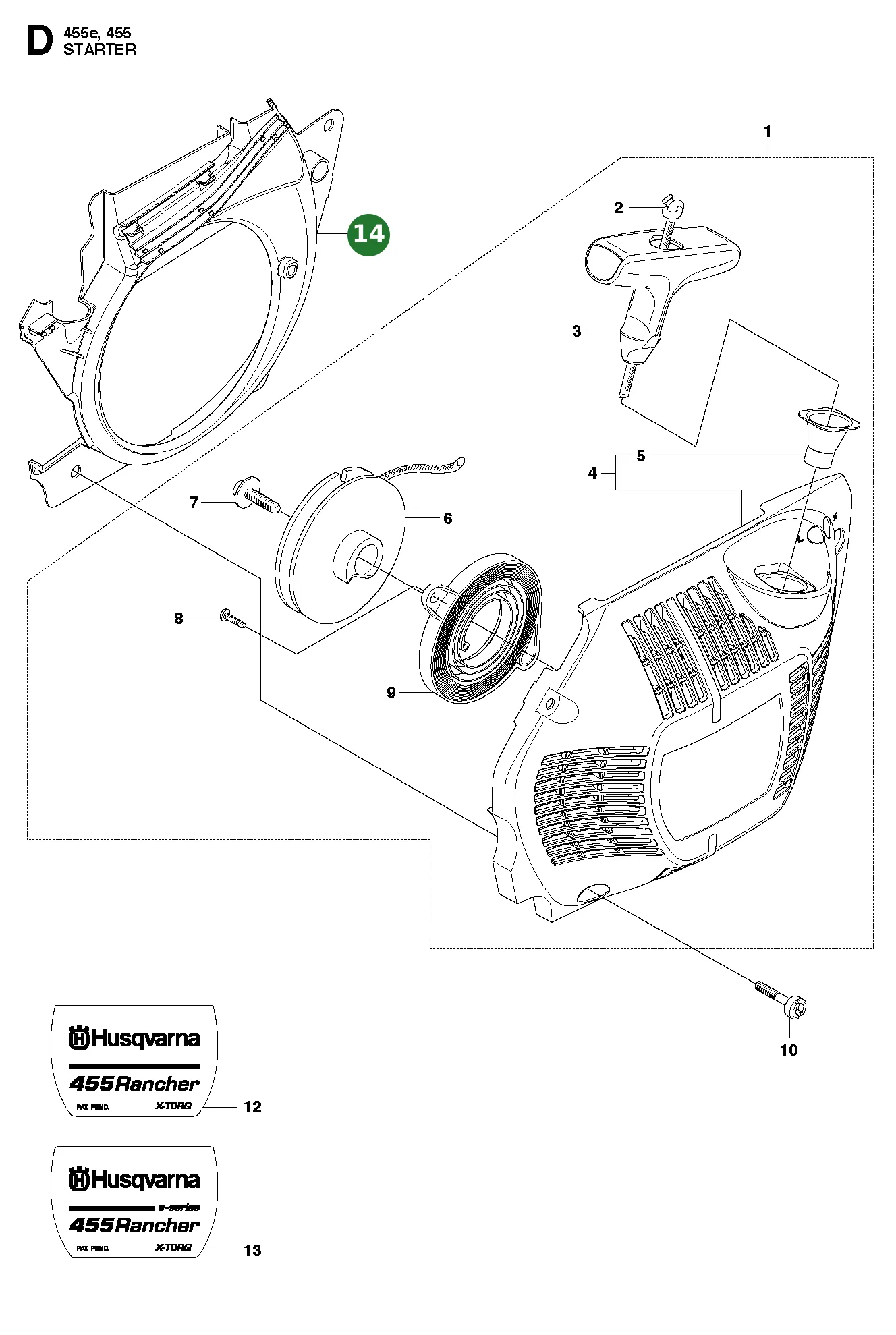 Position im Ersatzteilkatalog