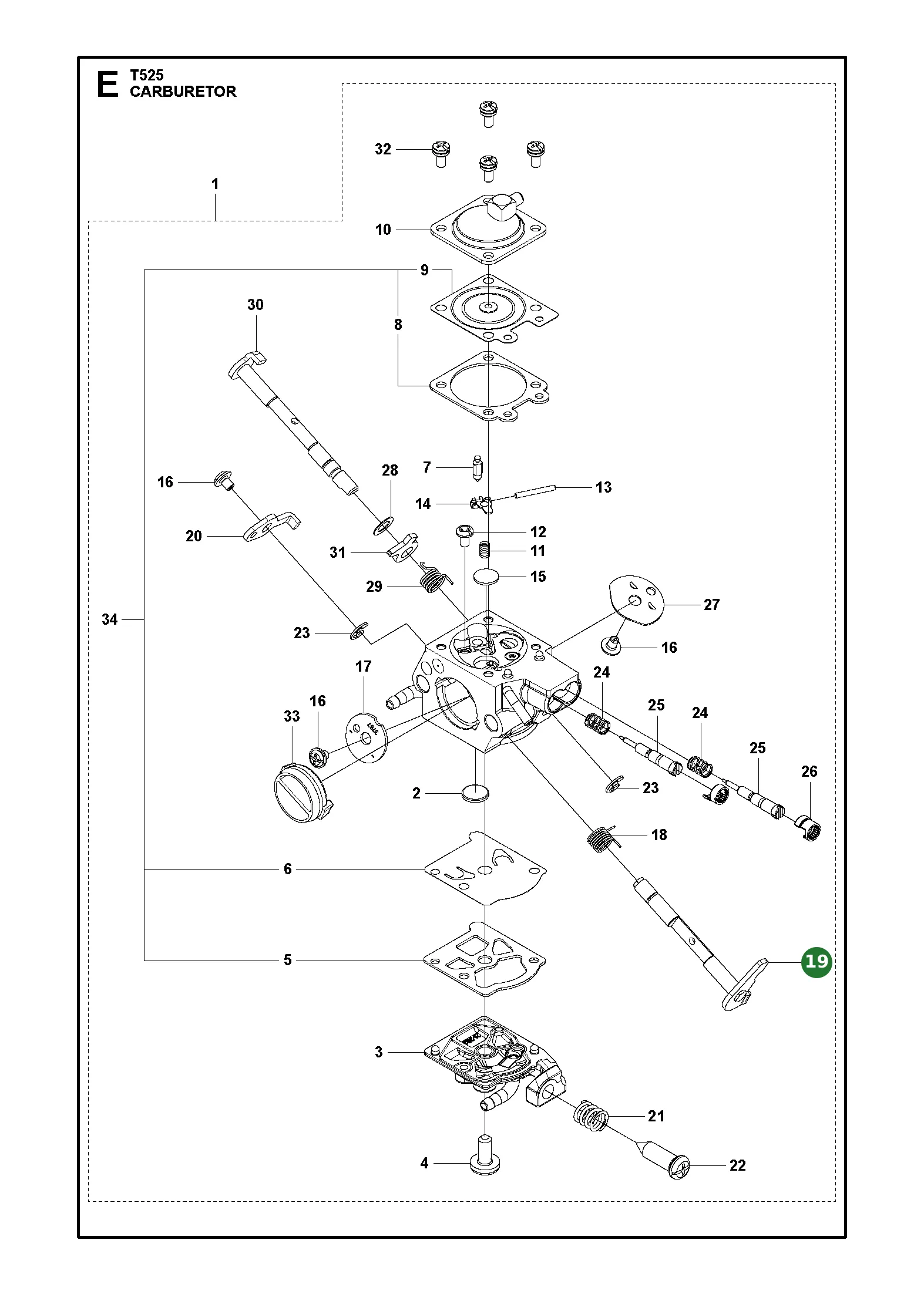 Position im Ersatzteilkatalog