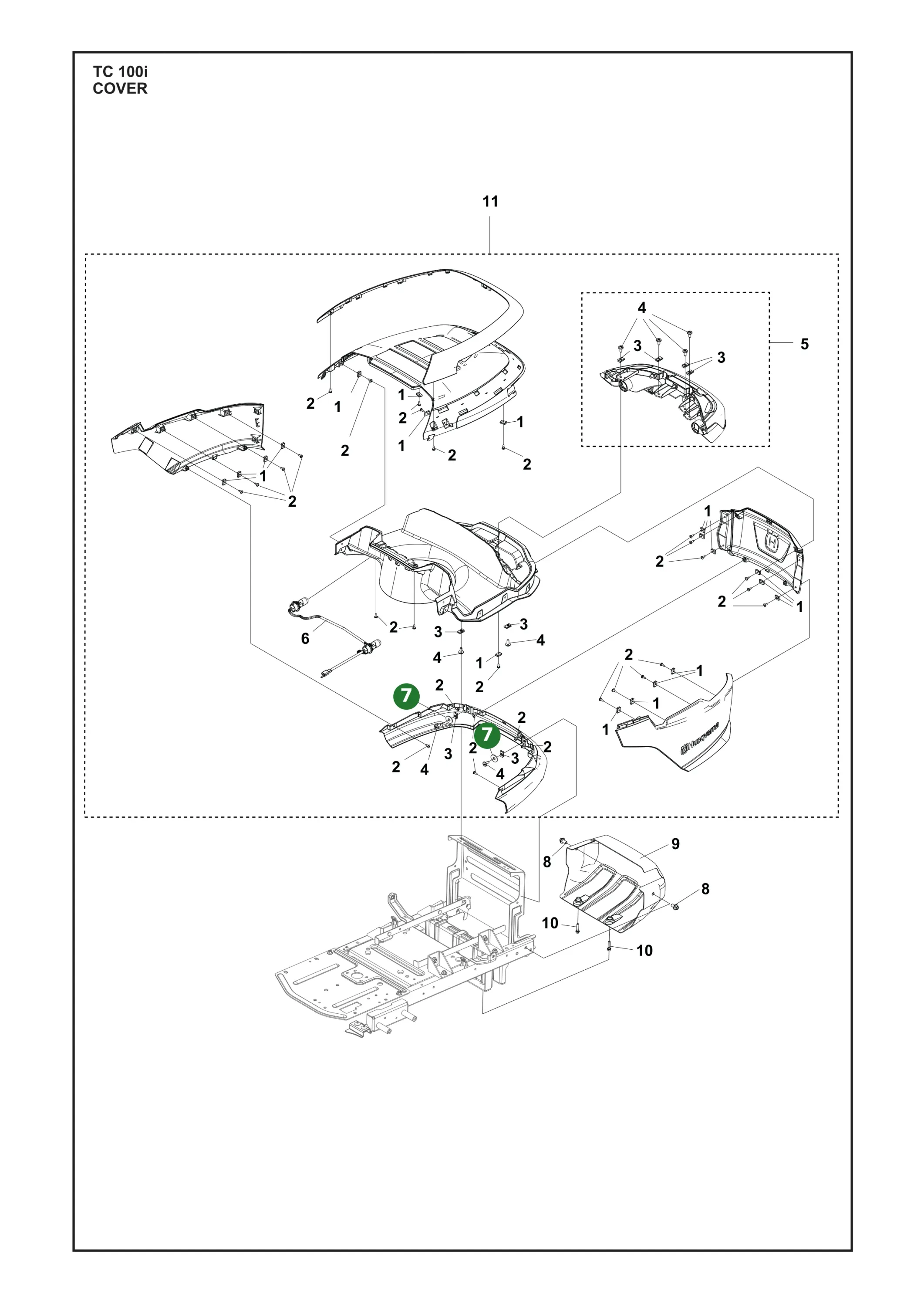 Position im Ersatzteilkatalog