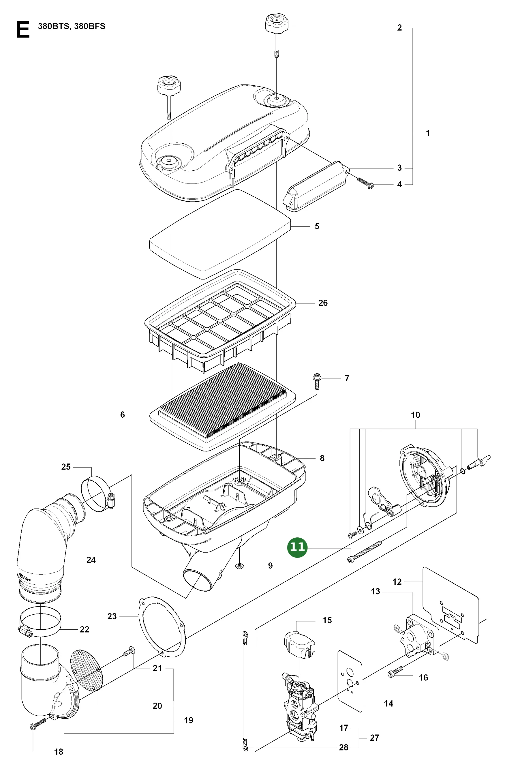 Position im Ersatzteilkatalog