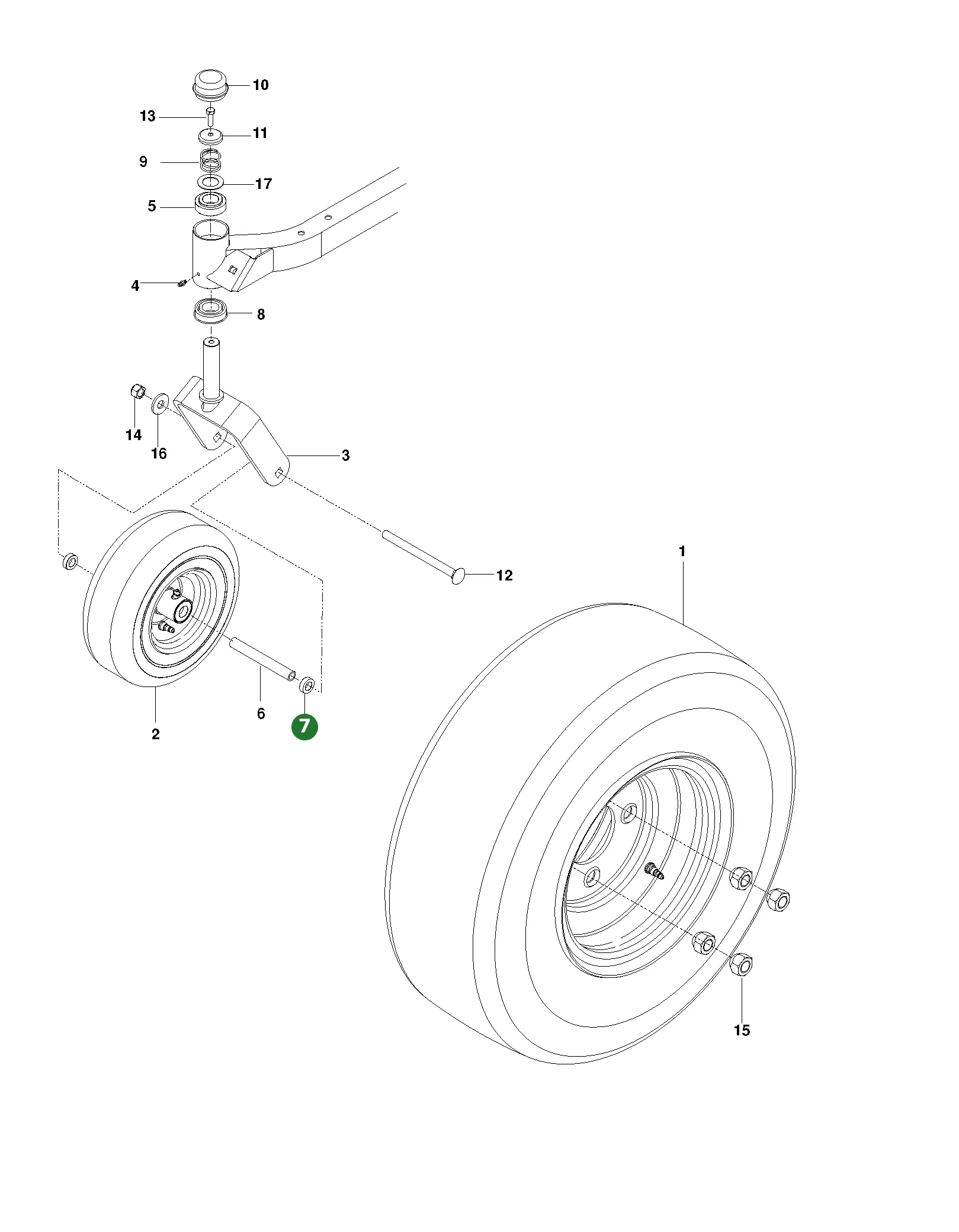 Position im Ersatzteilkatalog