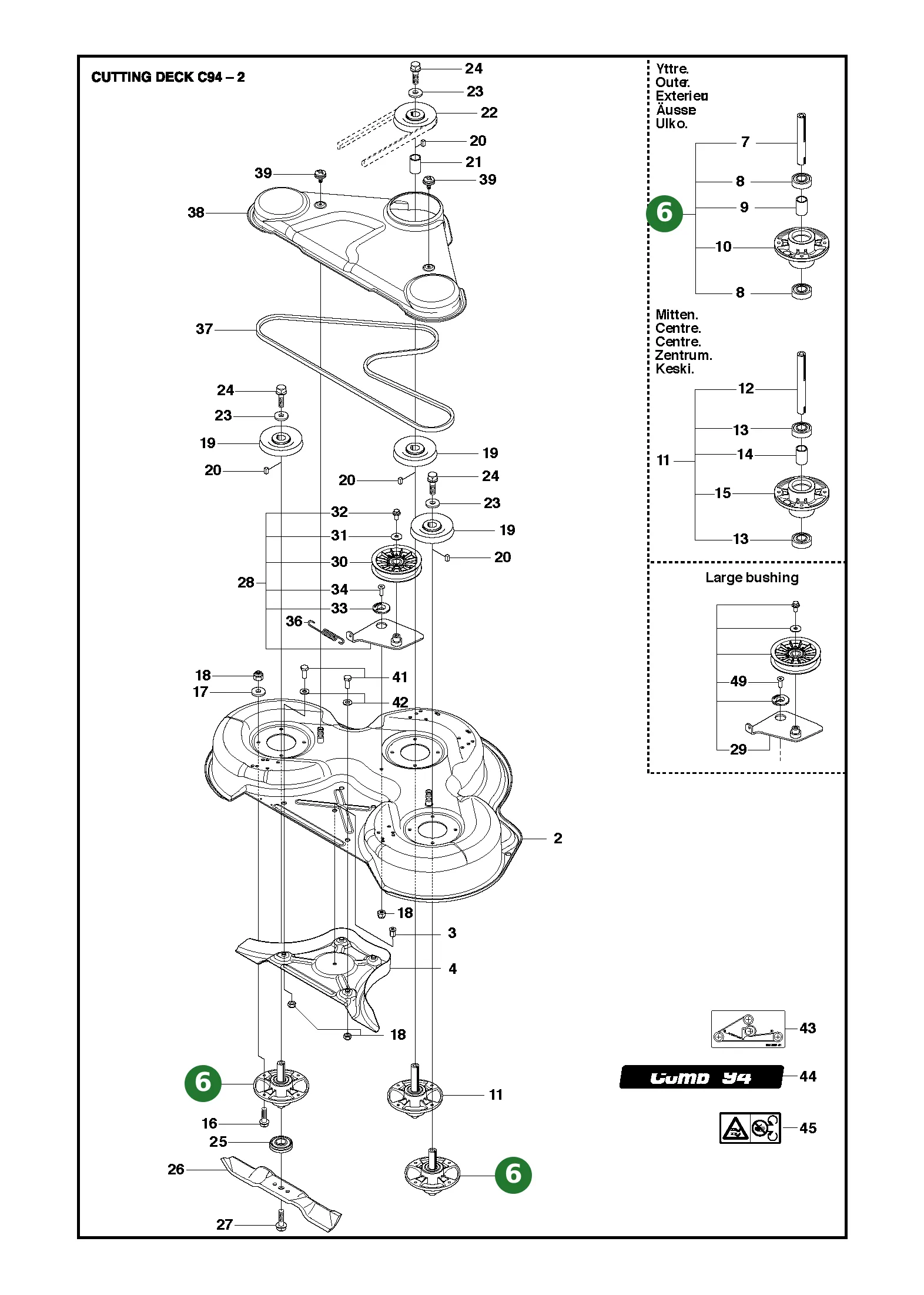 Position im Ersatzteilkatalog