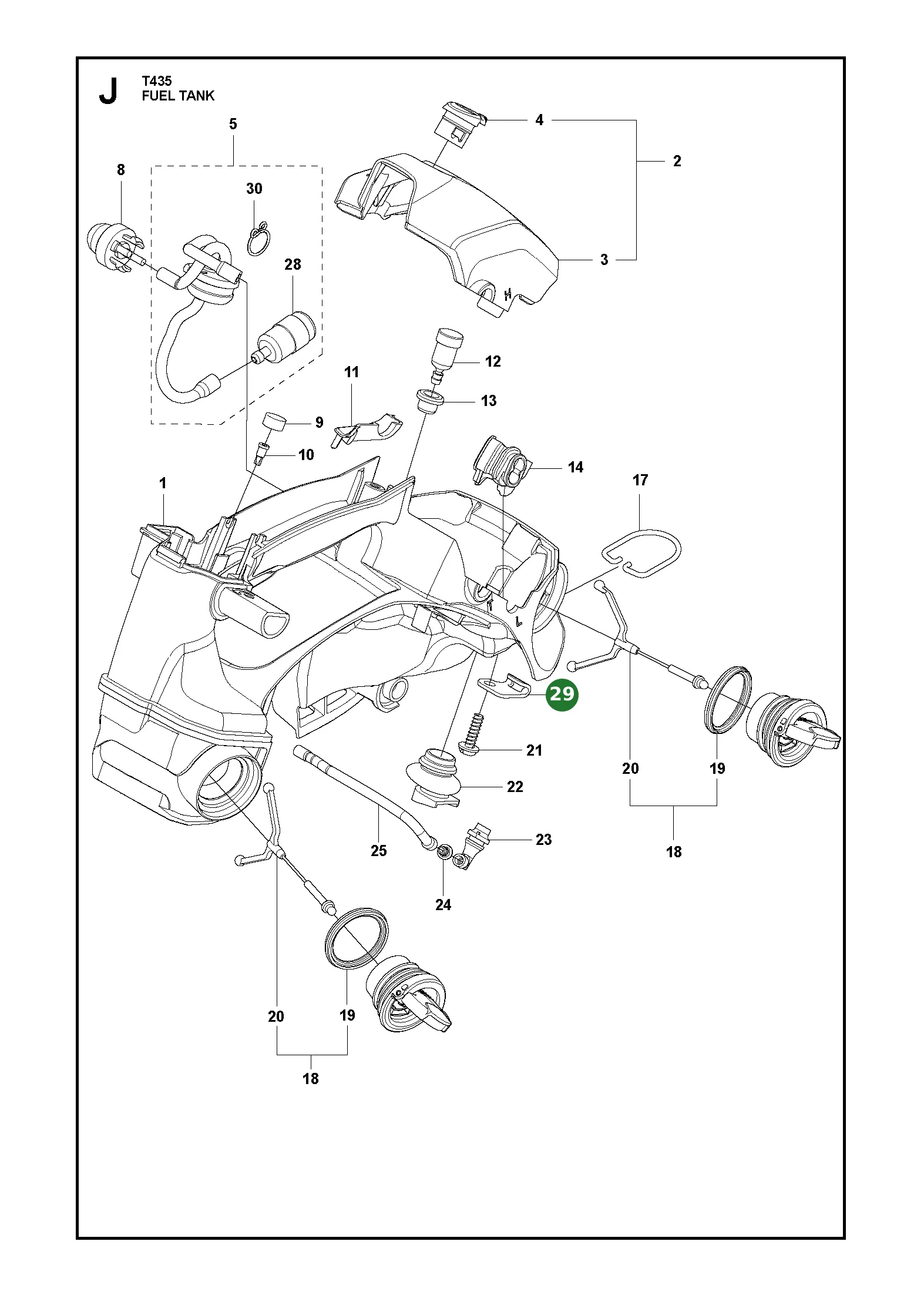 Position im Ersatzteilkatalog