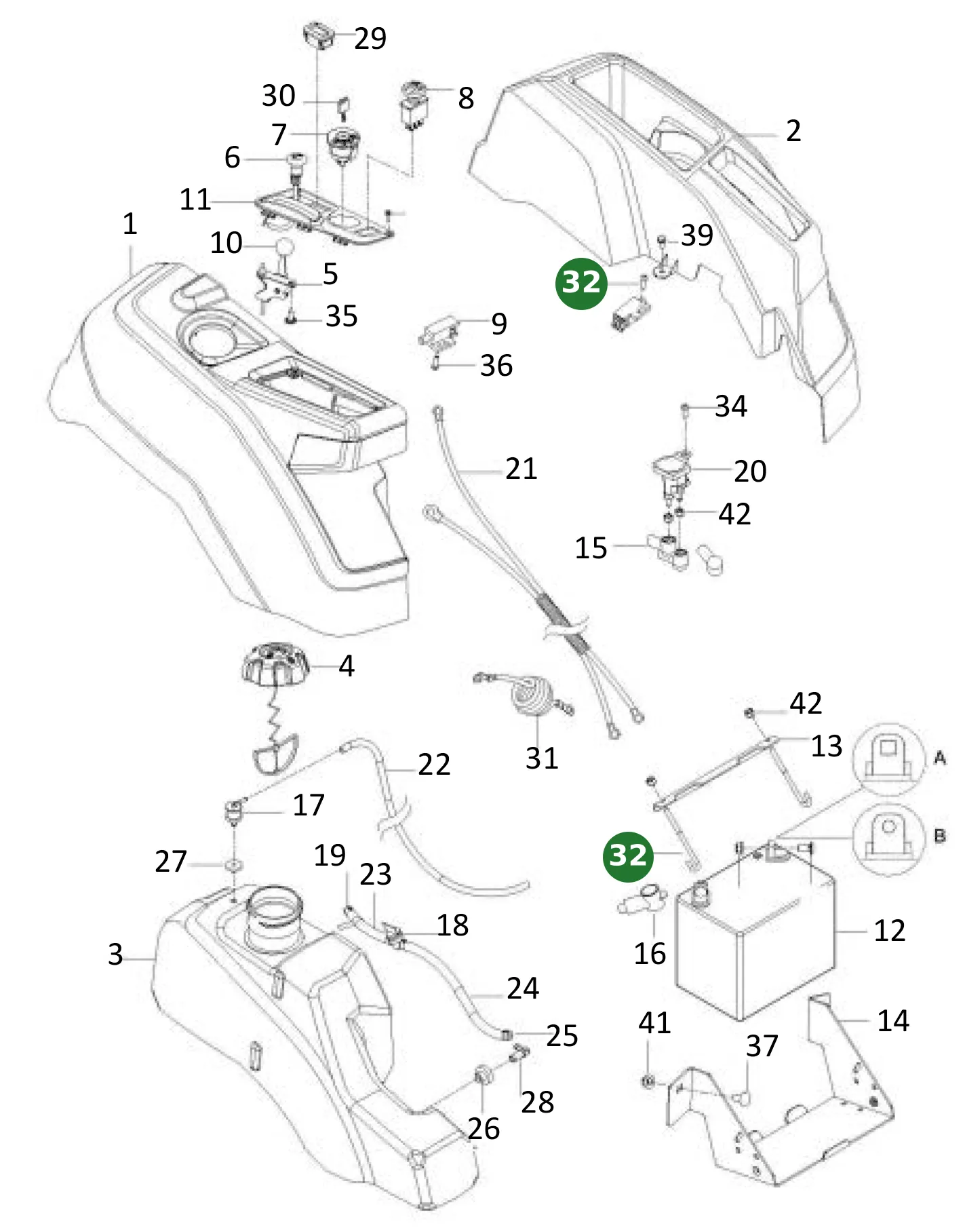 Position im Ersatzteilkatalog