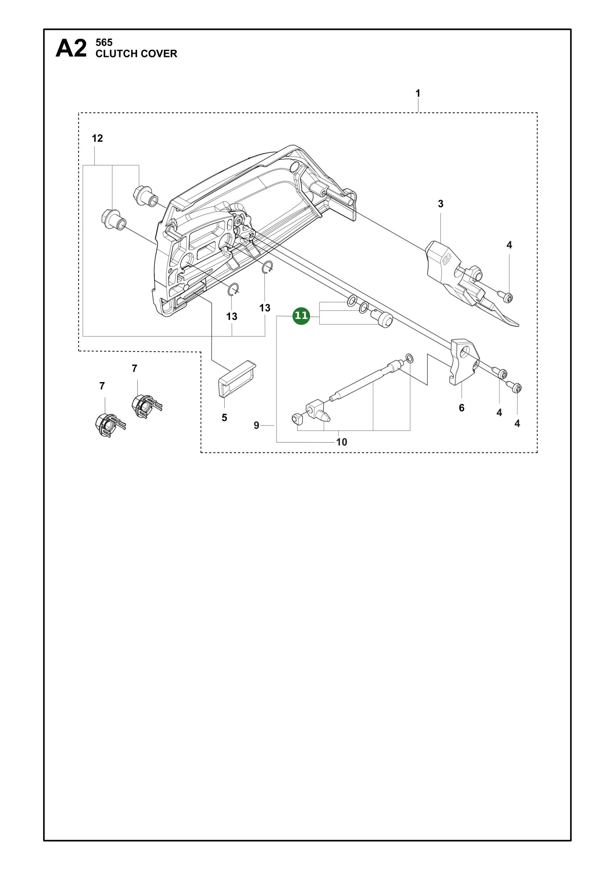 Position im Ersatzteilkatalog
