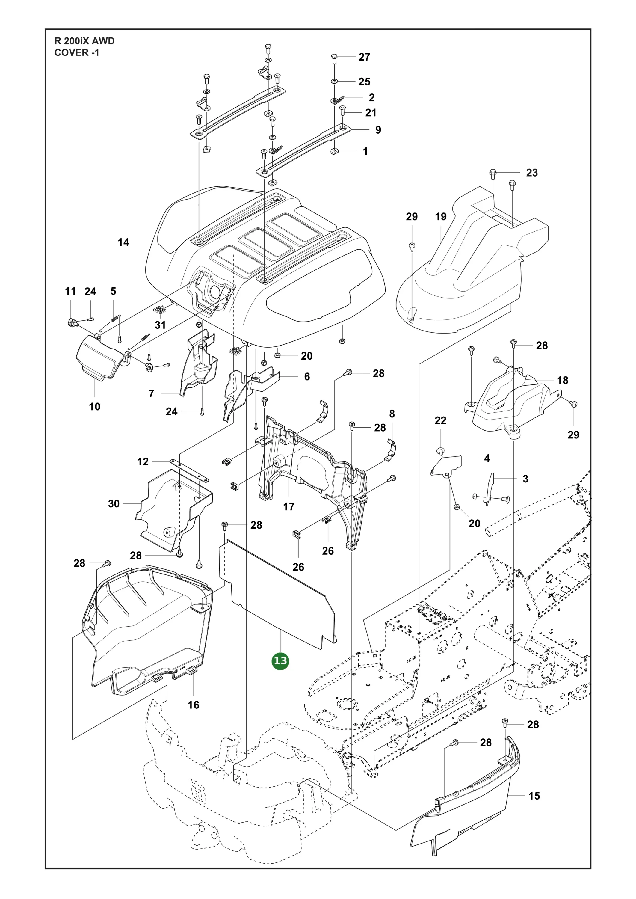 Position im Ersatzteilkatalog