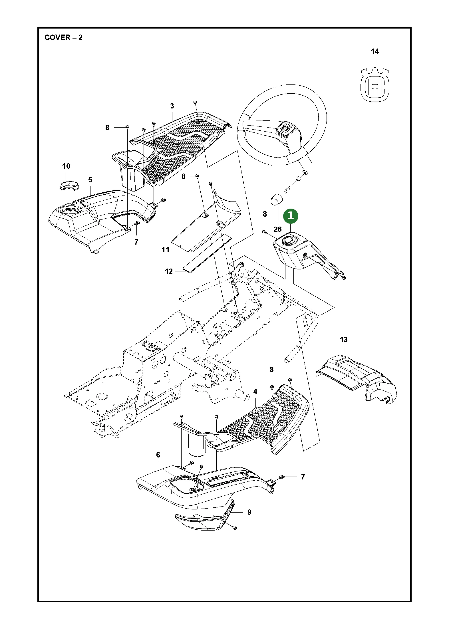 Position im Ersatzteilkatalog