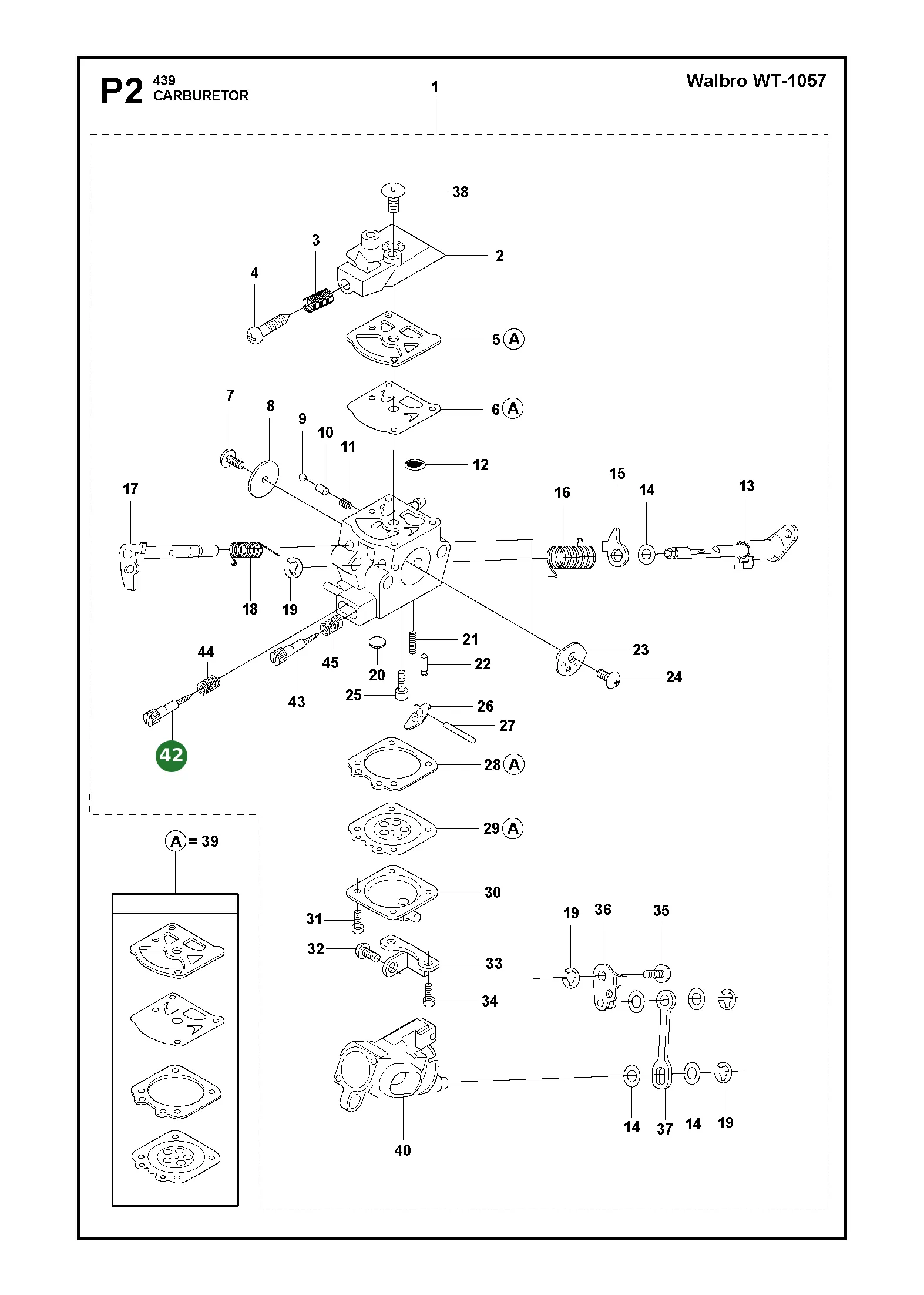 Position im Ersatzteilkatalog