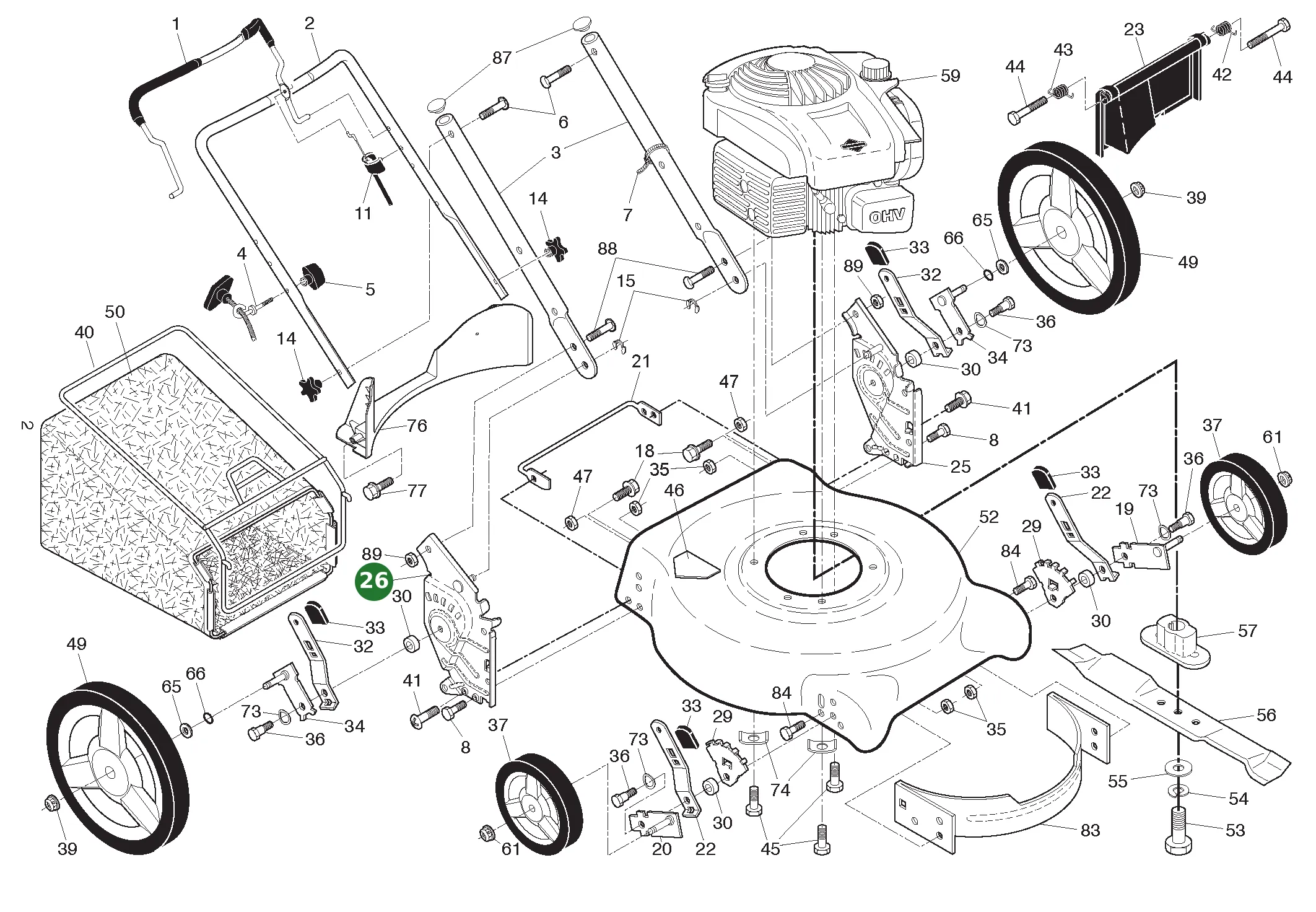 Position im Ersatzteilkatalog