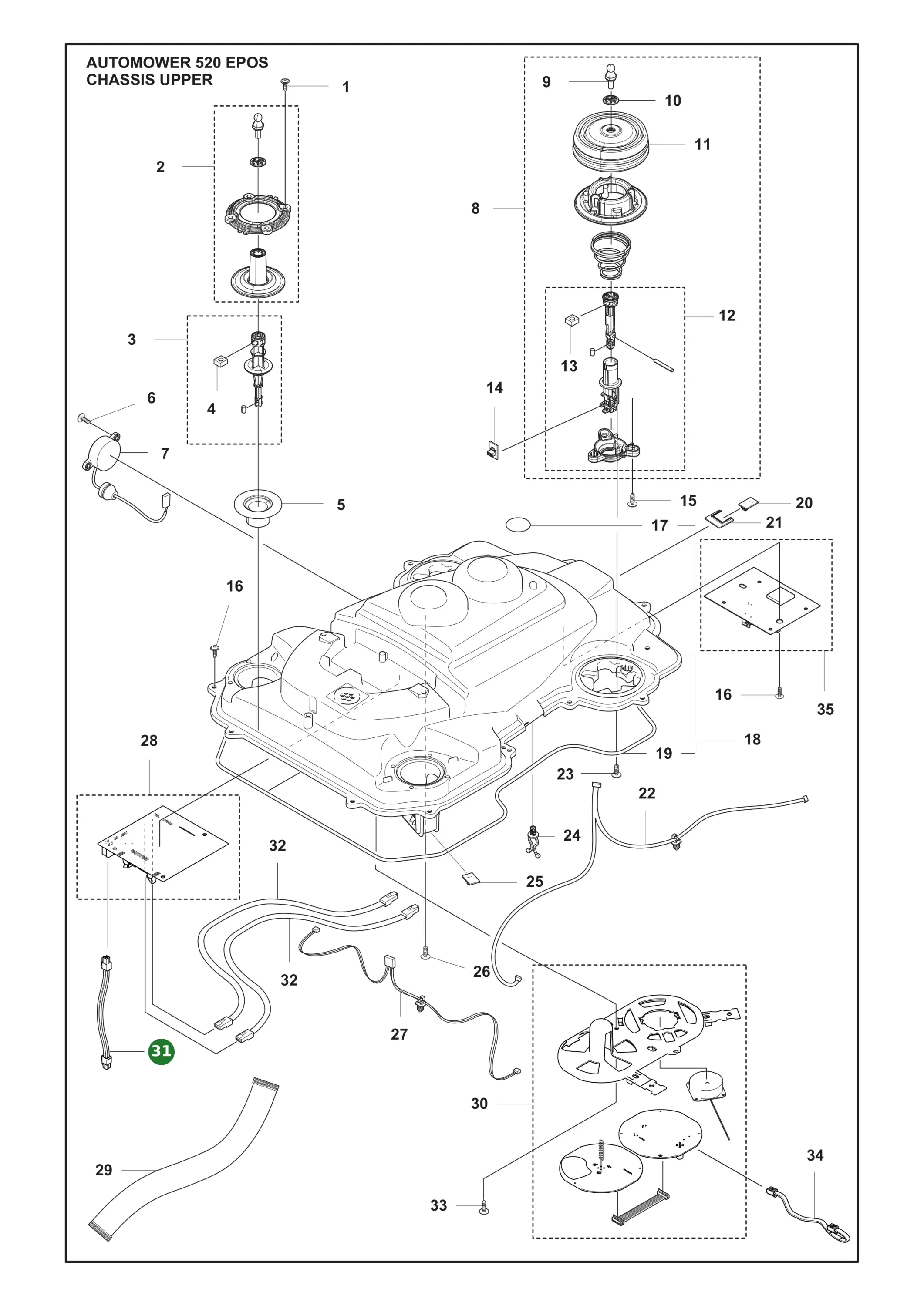 Position im Ersatzteilkatalog