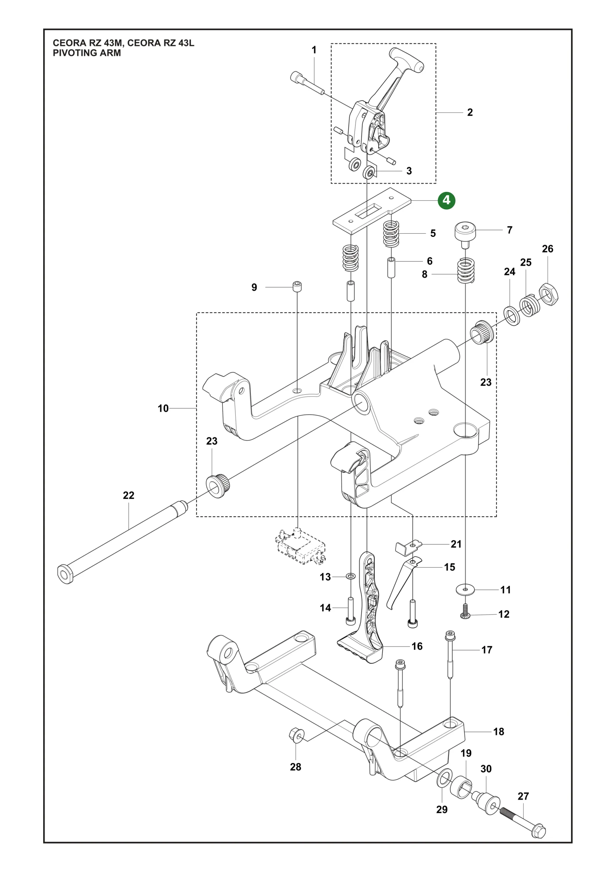 Position im Ersatzteilkatalog