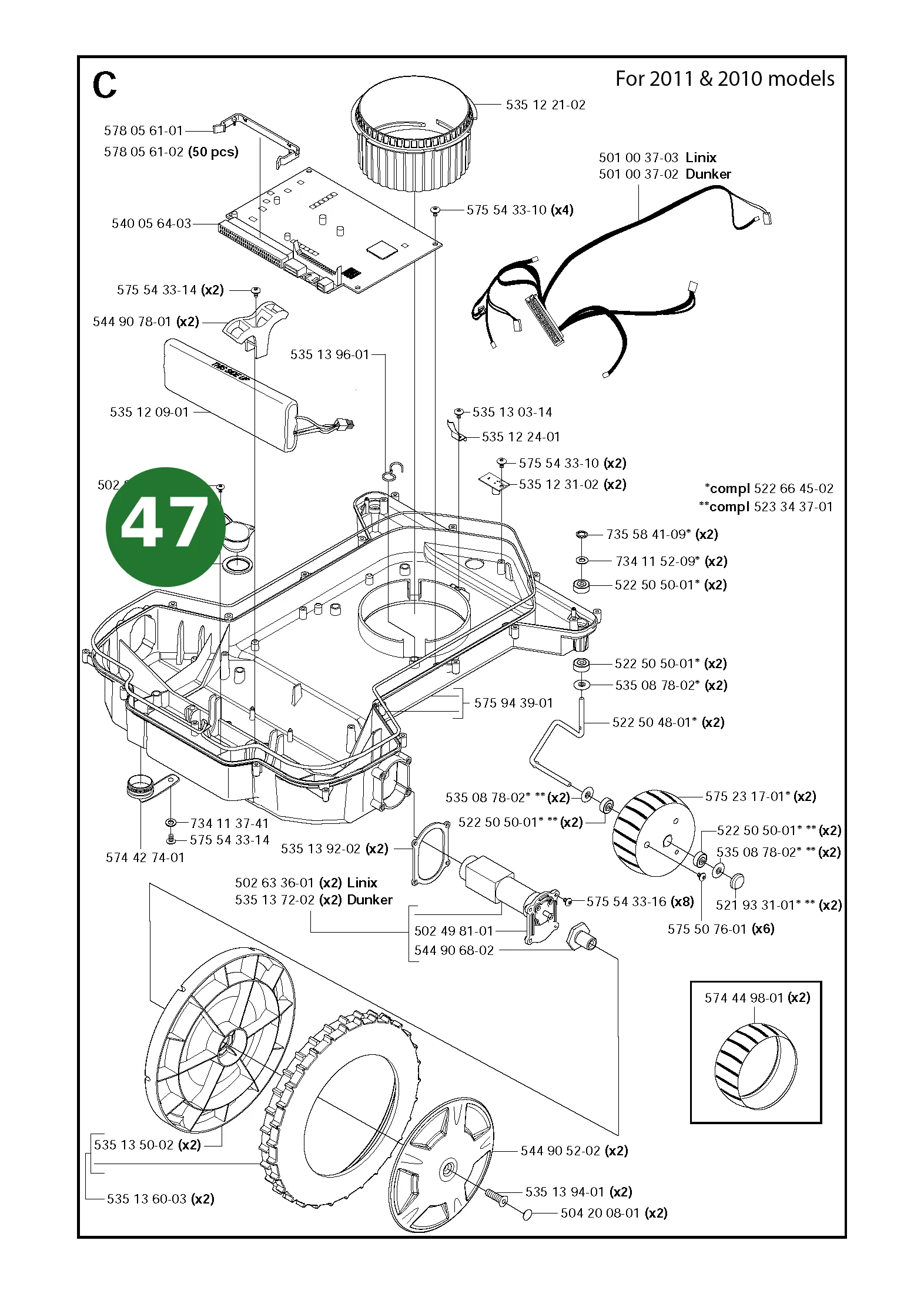 Position im Ersatzteilkatalog