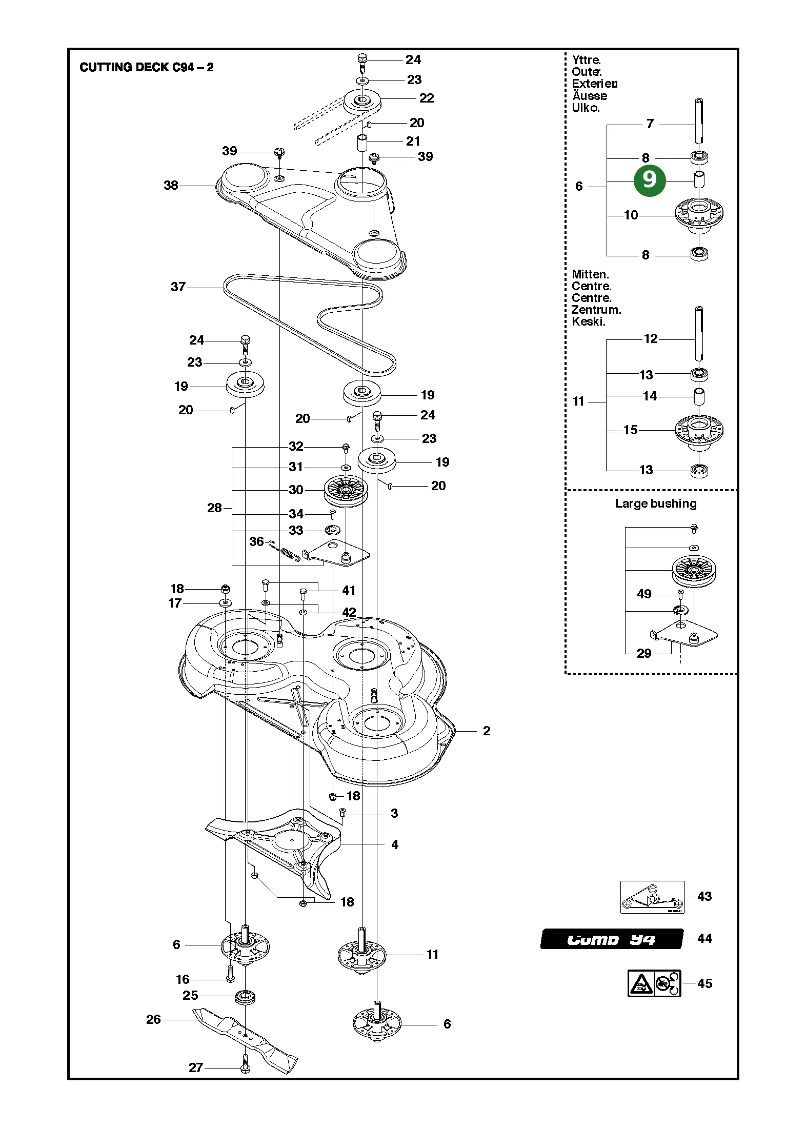 Position im Ersatzteilkatalog