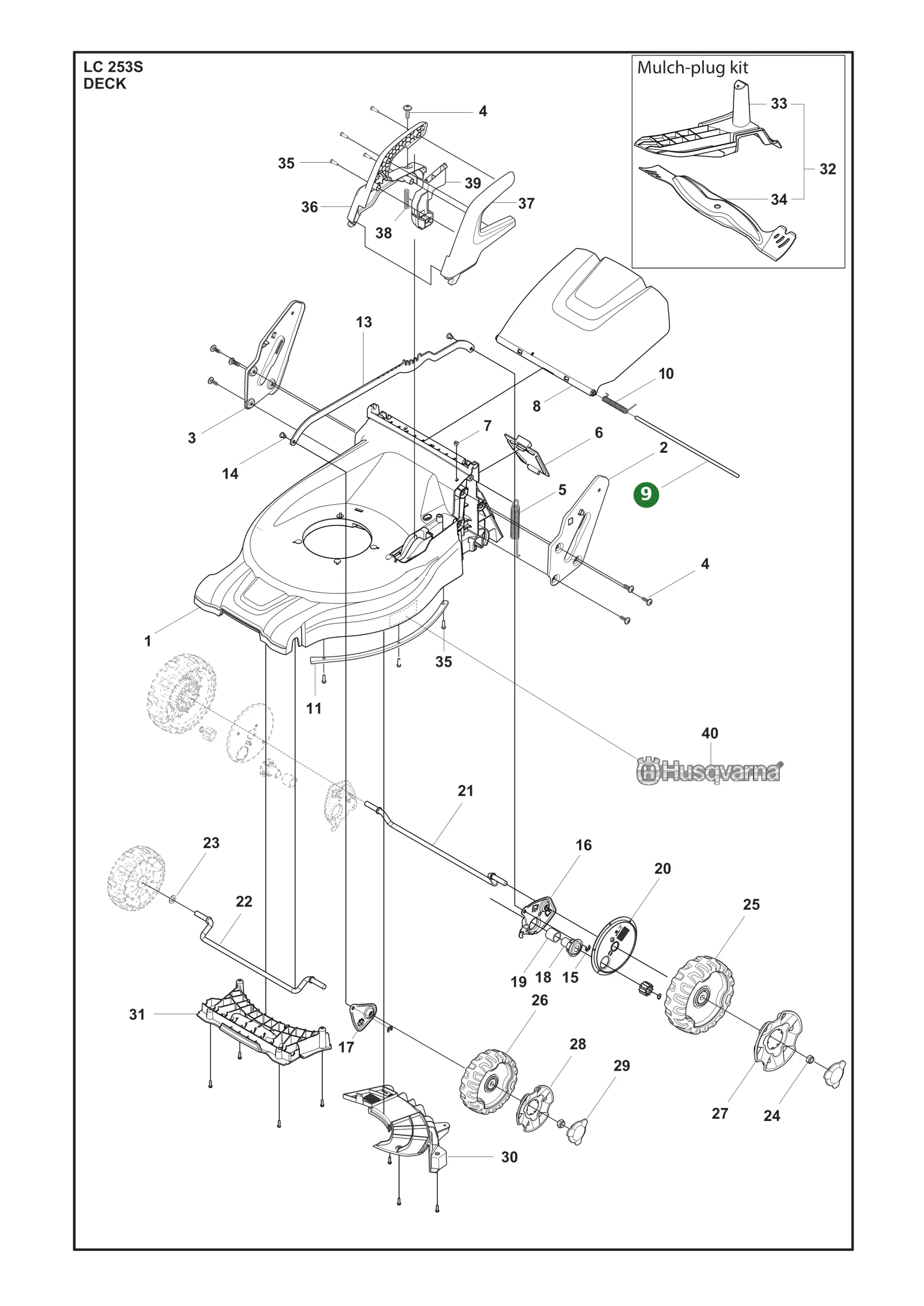 Position im Ersatzteilkatalog