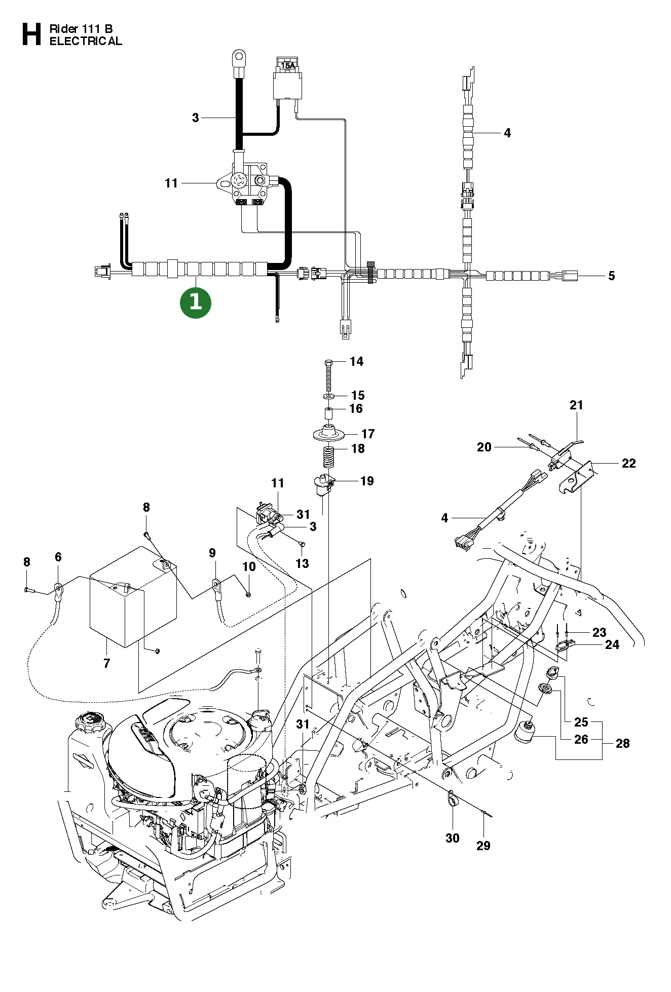 Position im Ersatzteilkatalog