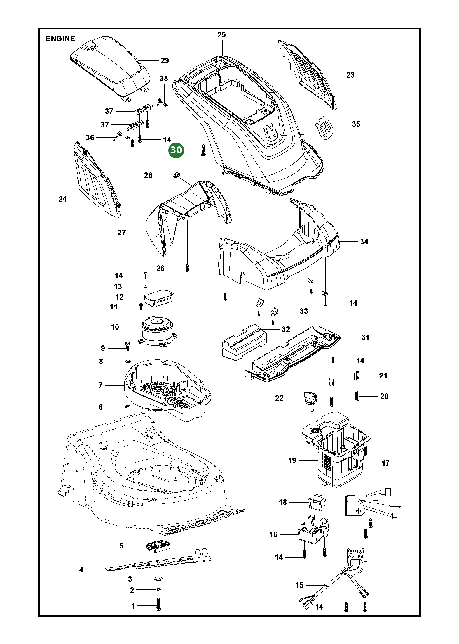 Position im Ersatzteilkatalog
