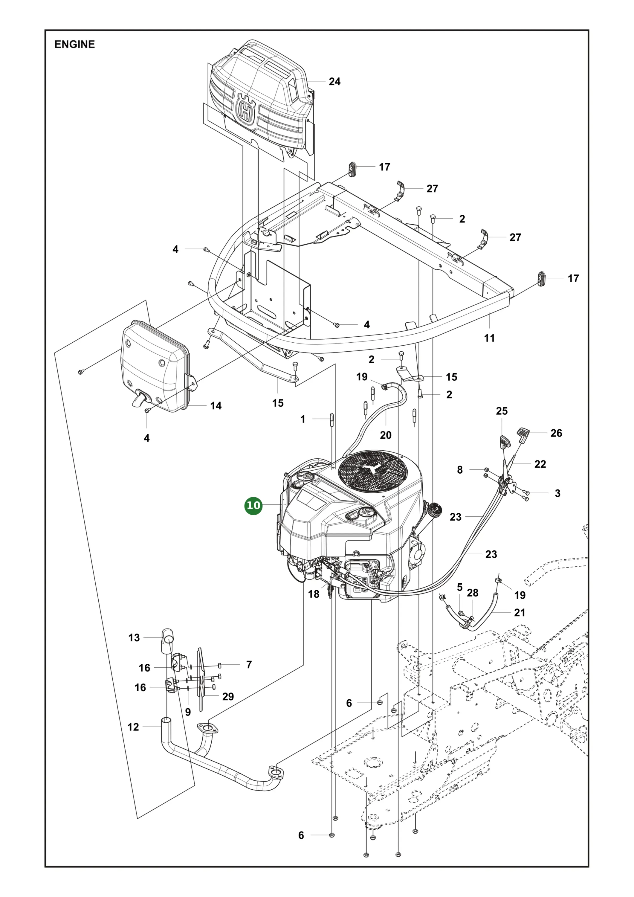 Position im Ersatzteilkatalog