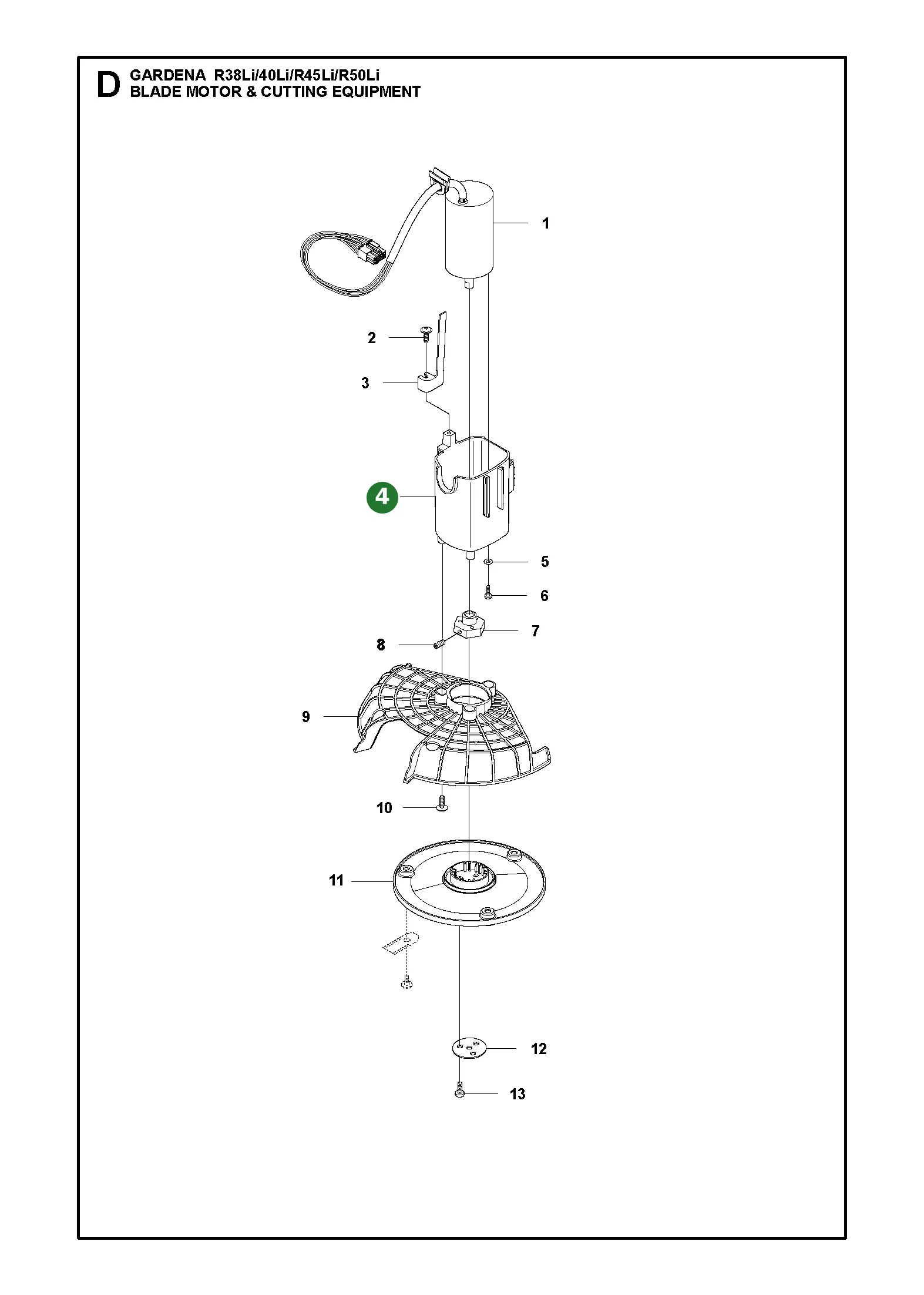 Position im Ersatzteilkatalog