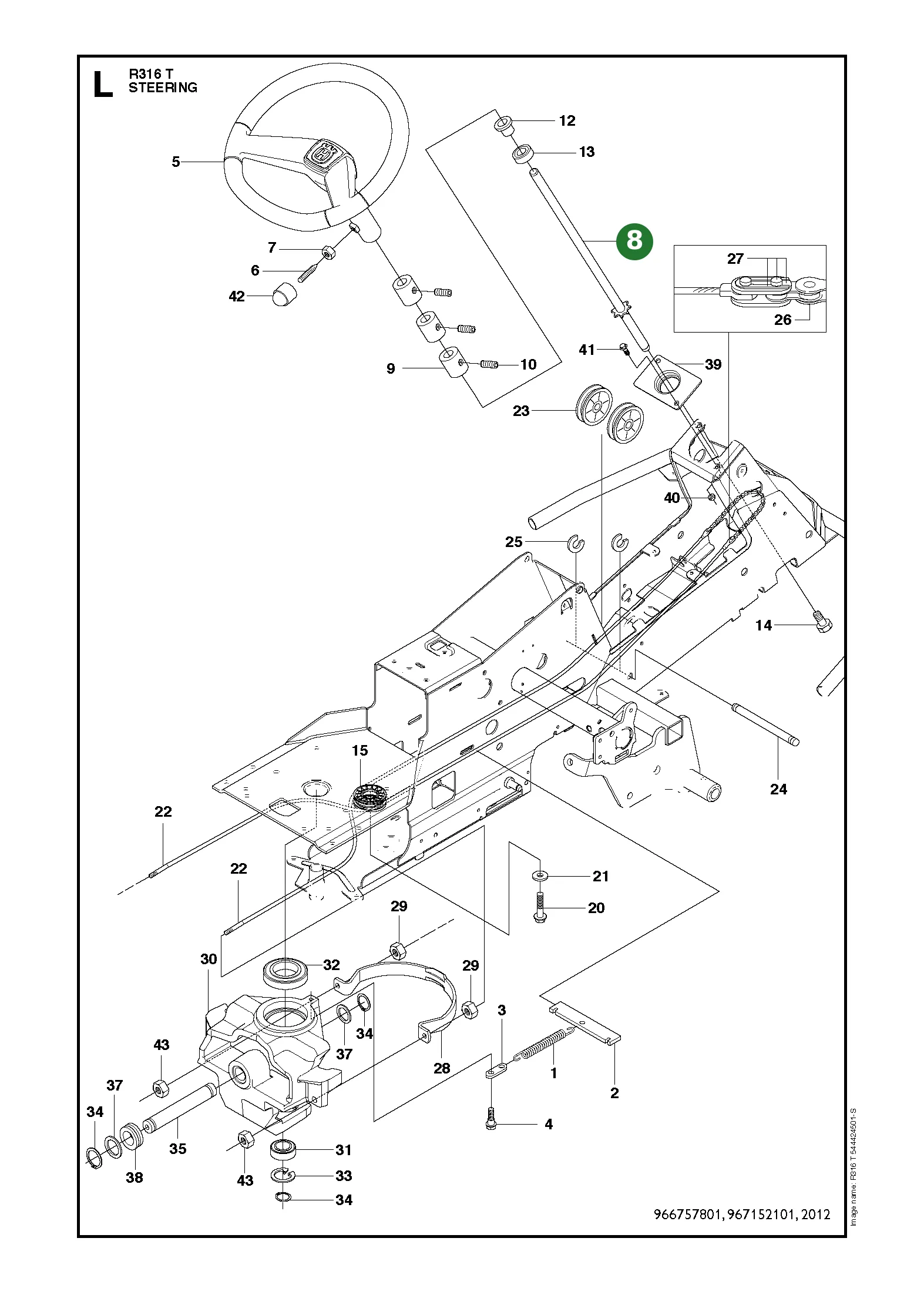 Position im Ersatzteilkatalog