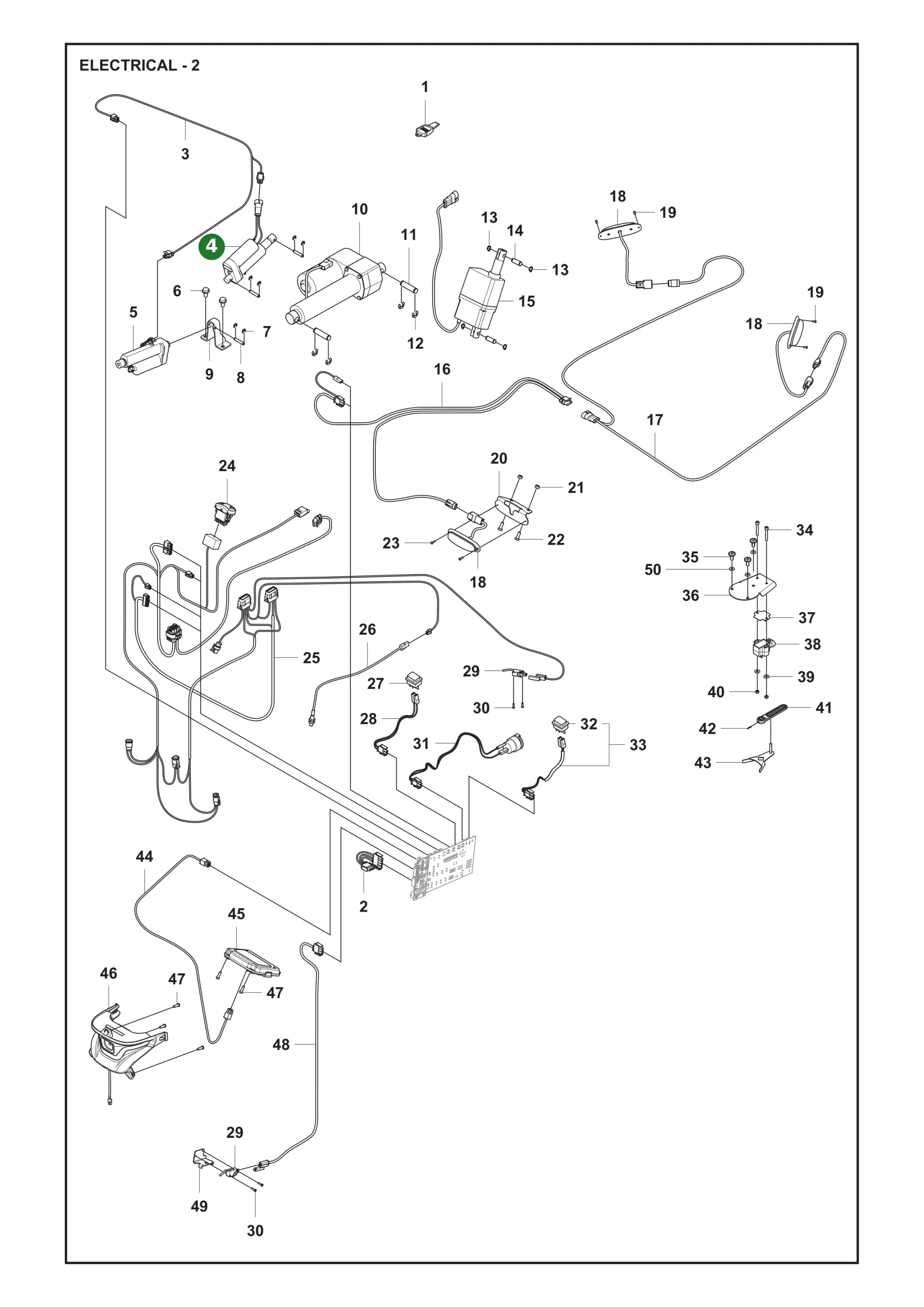Position im Ersatzteilkatalog