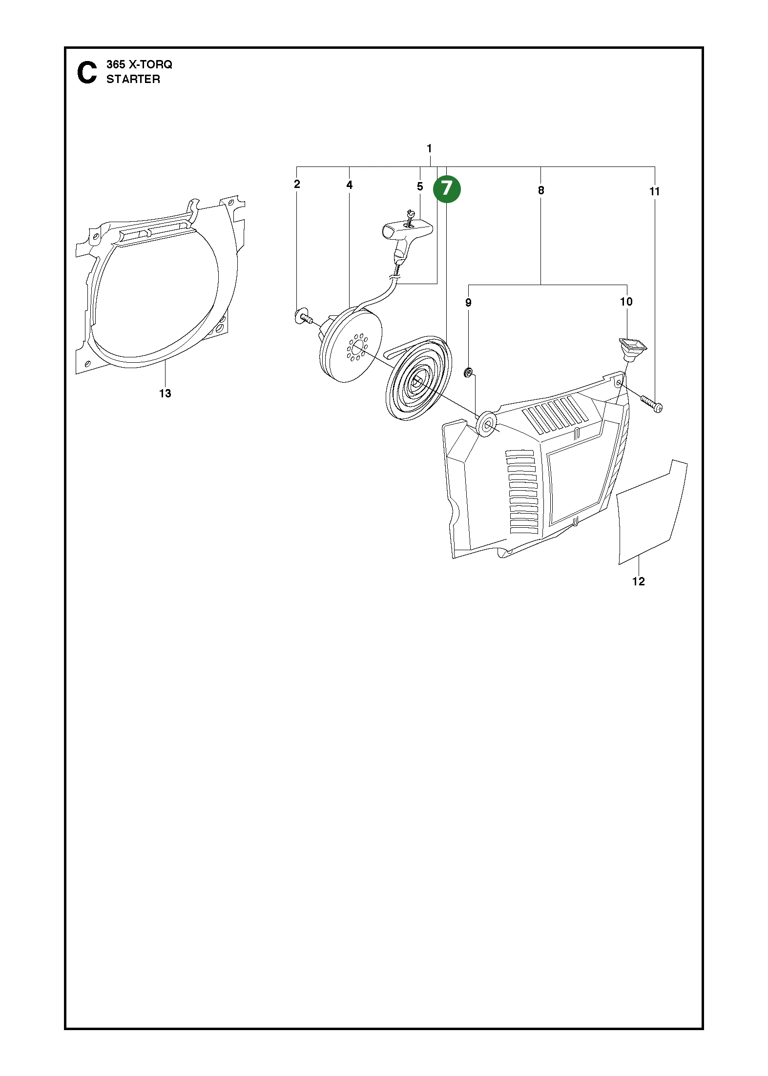Position im Ersatzteilkatalog