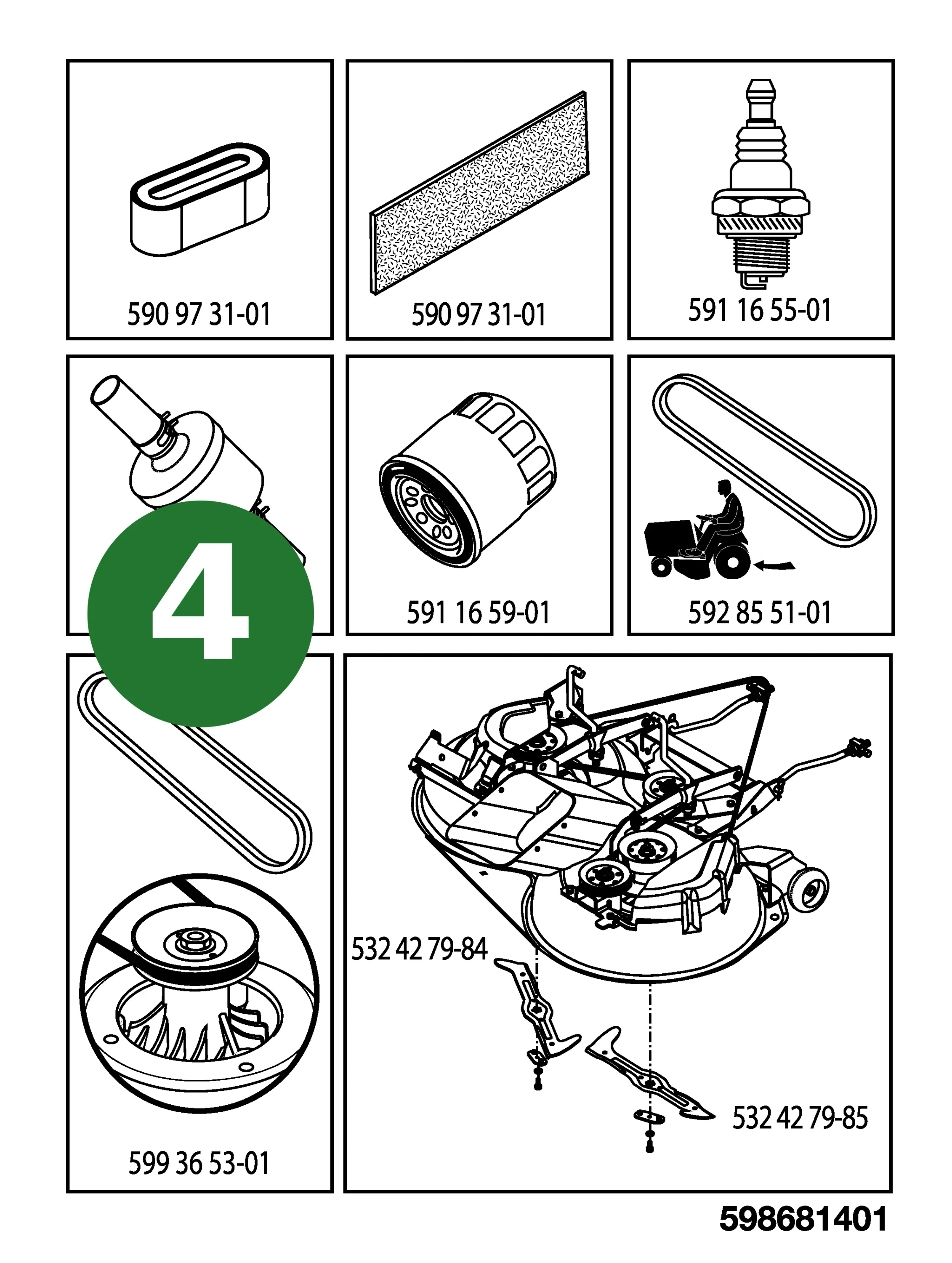 Position im Ersatzteilkatalog