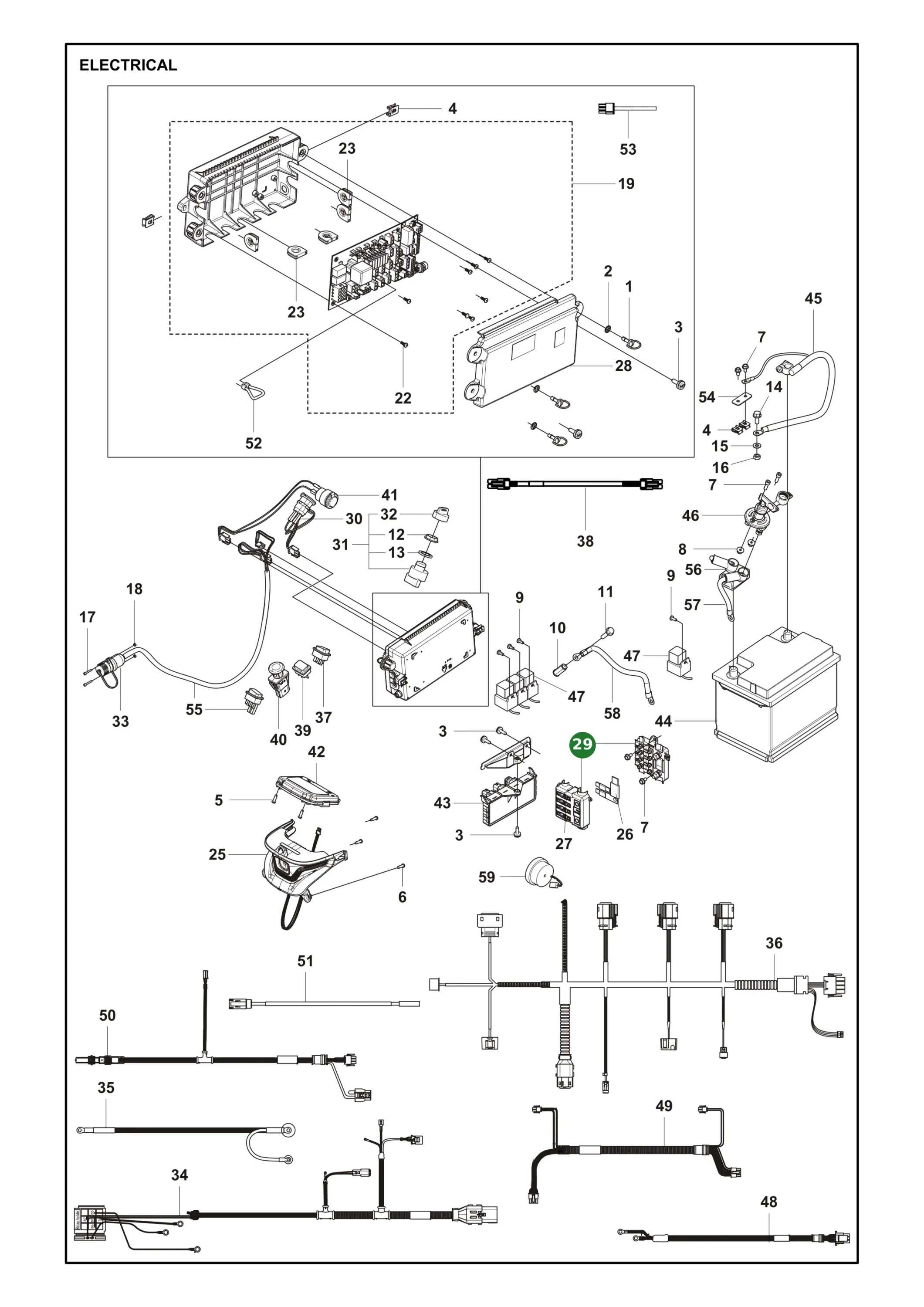 Position im Ersatzteilkatalog
