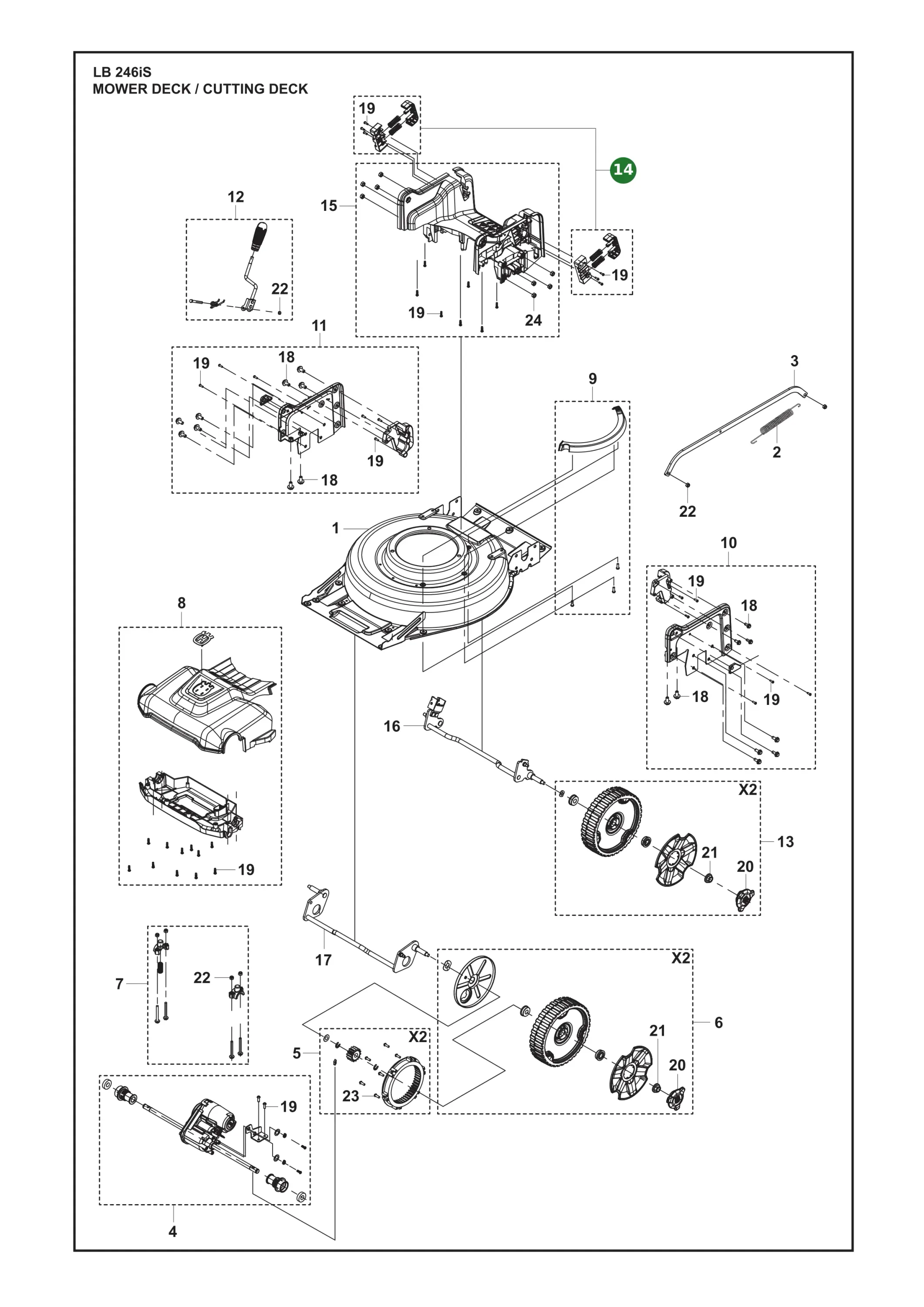 Position im Ersatzteilkatalog