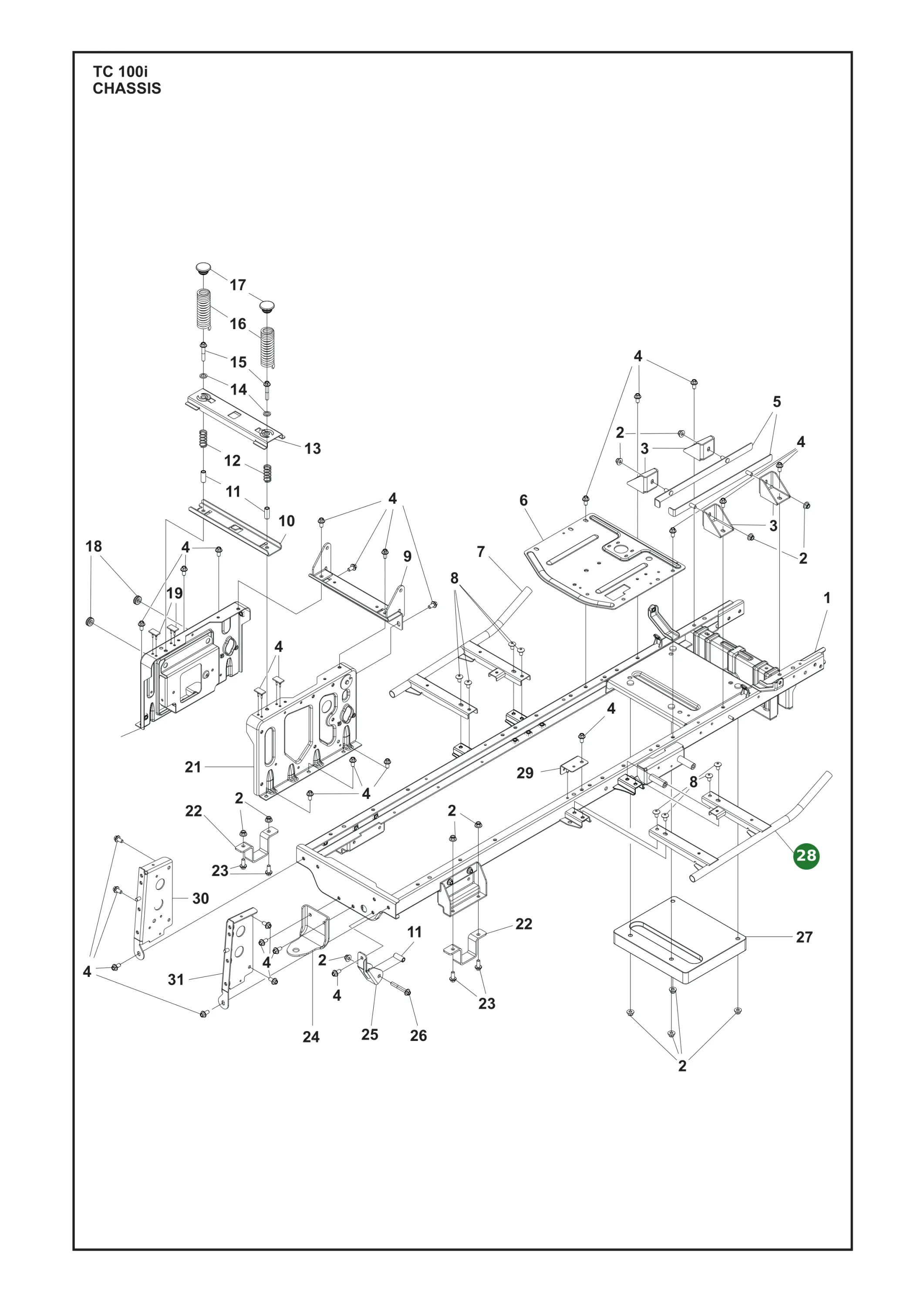 Position im Ersatzteilkatalog