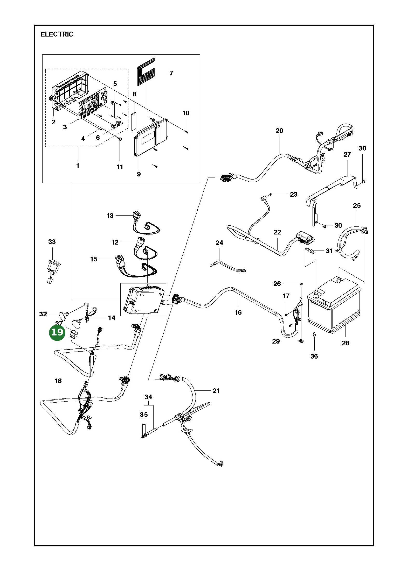 Position im Ersatzteilkatalog