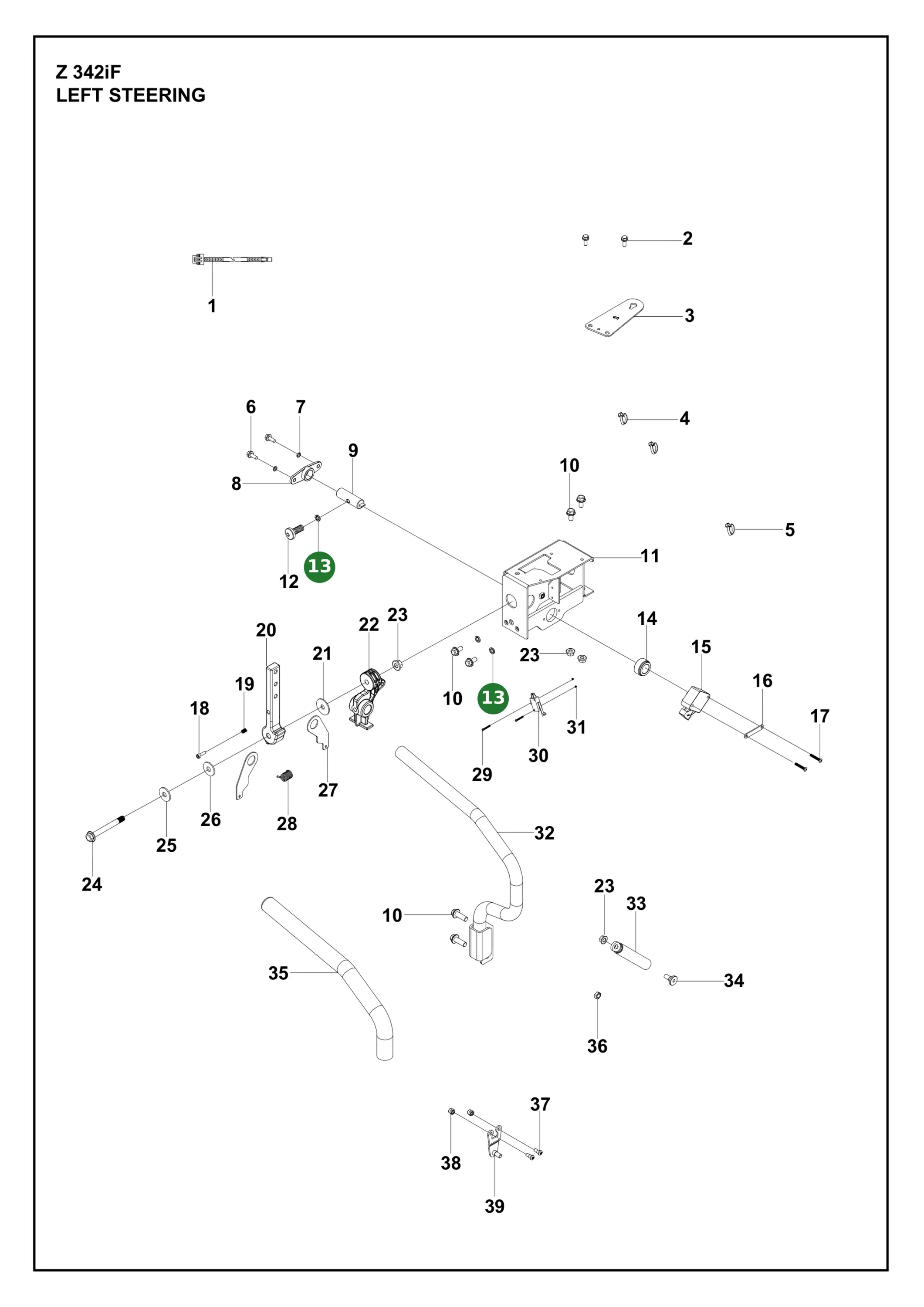 Position im Ersatzteilkatalog