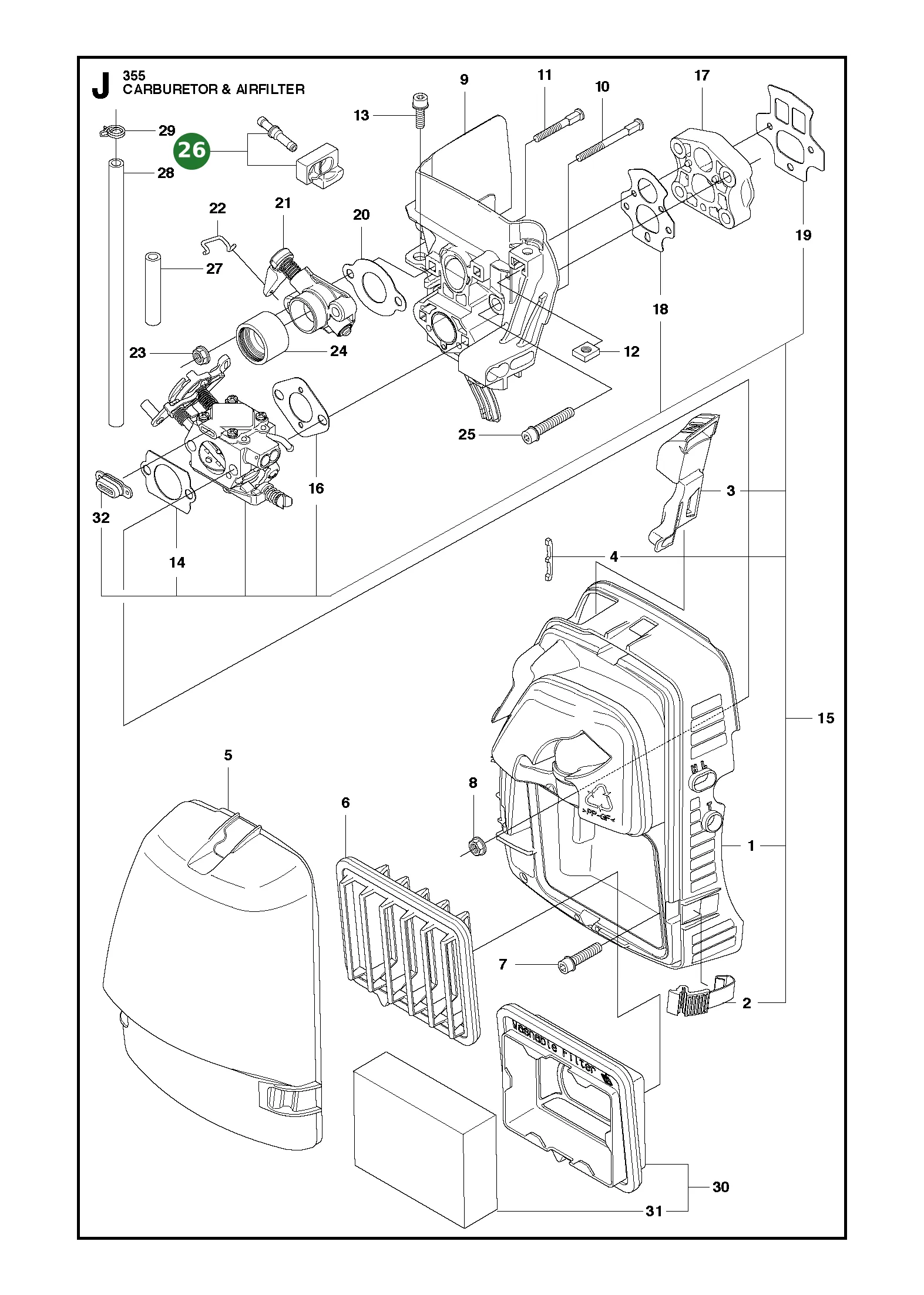 Position im Ersatzteilkatalog