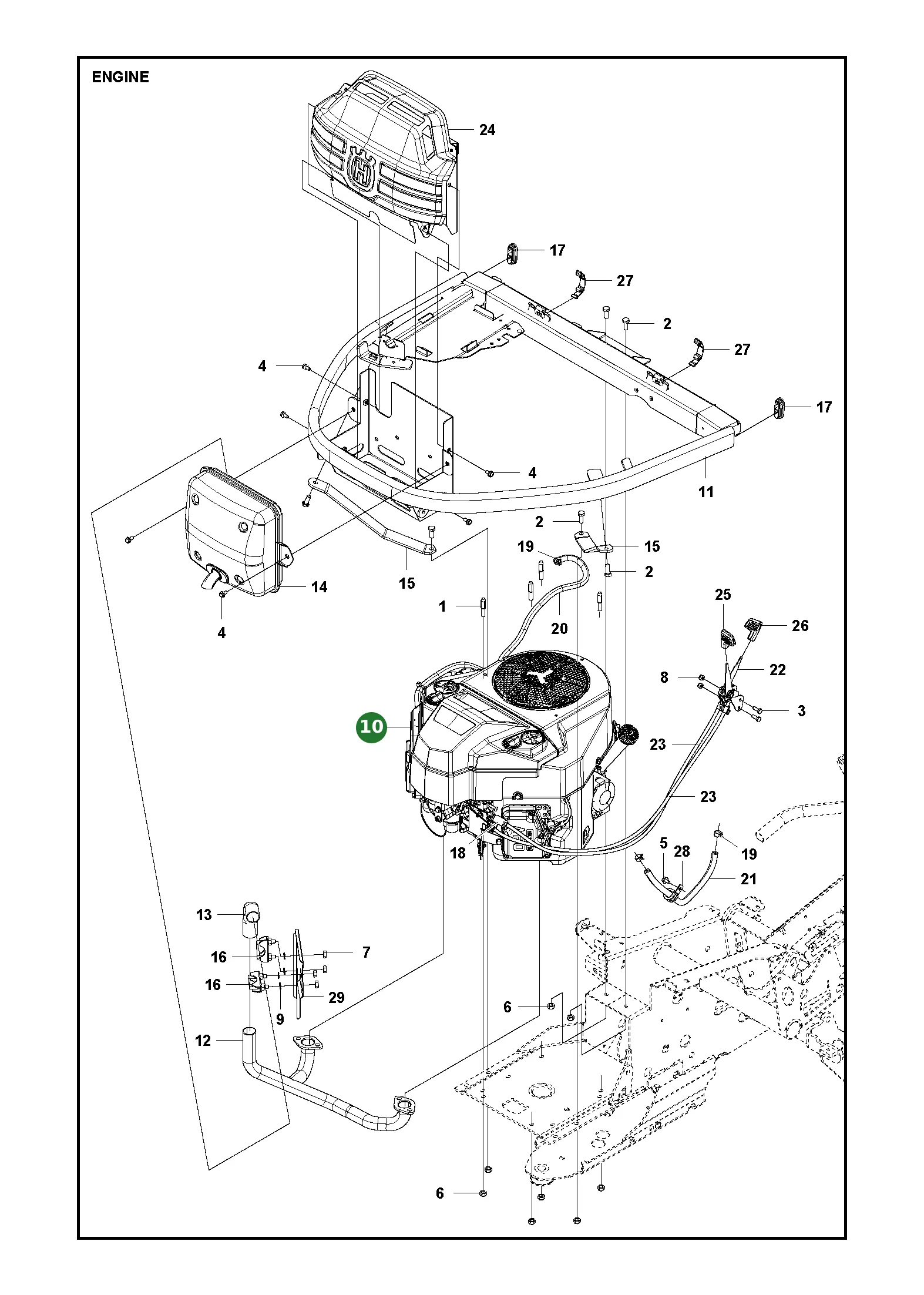Position im Ersatzteilkatalog