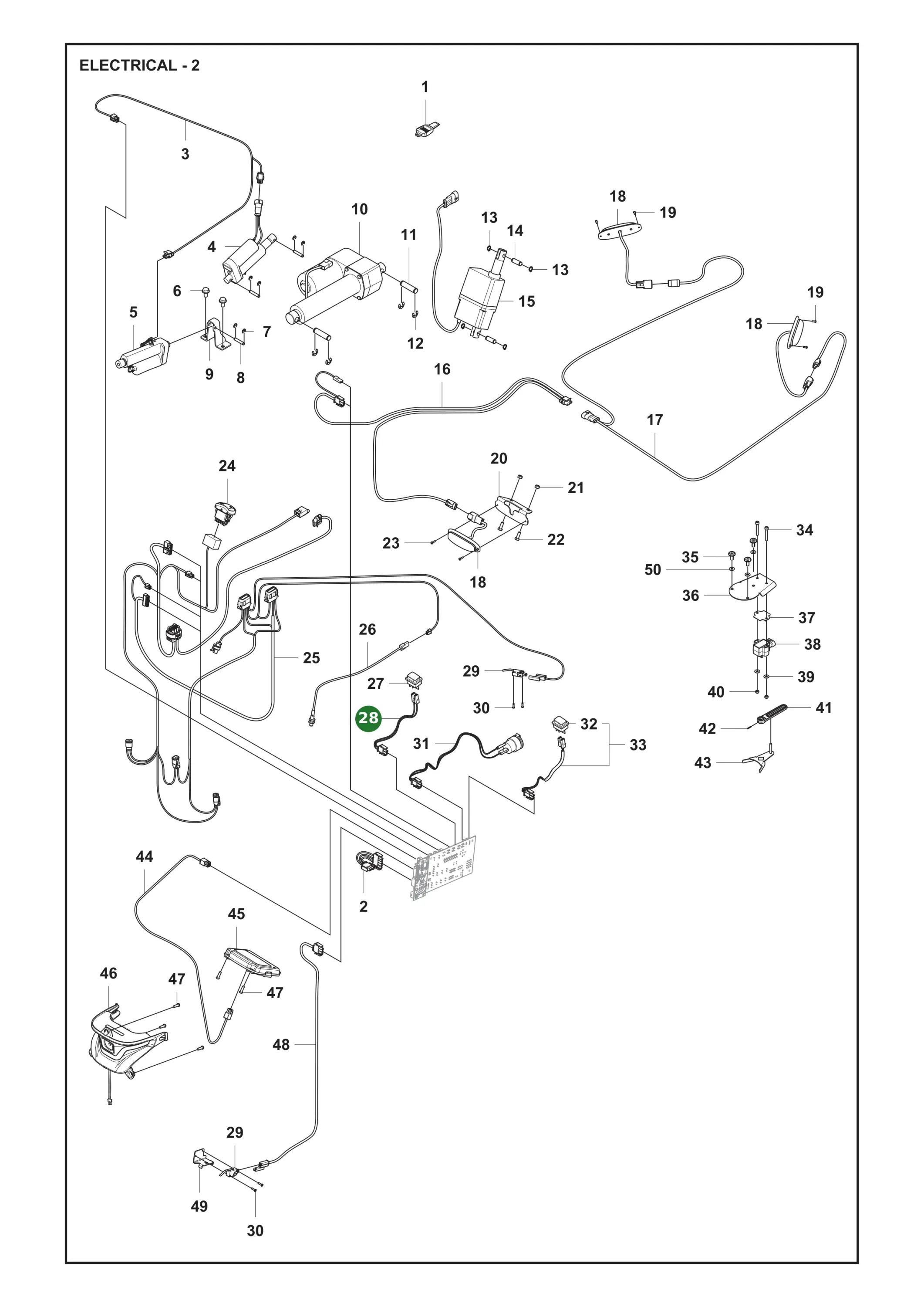 Position im Ersatzteilkatalog