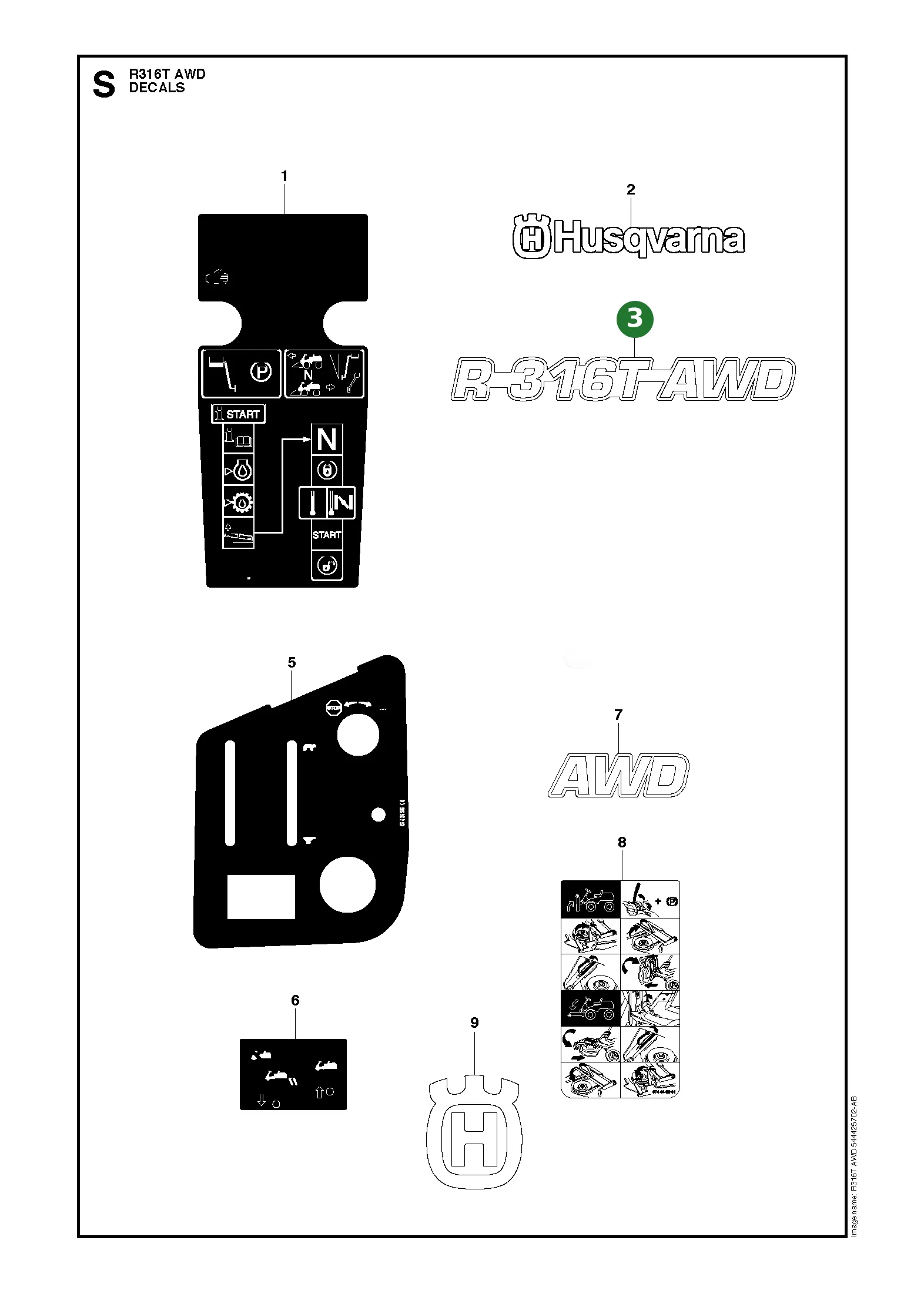 Position im Ersatzteilkatalog