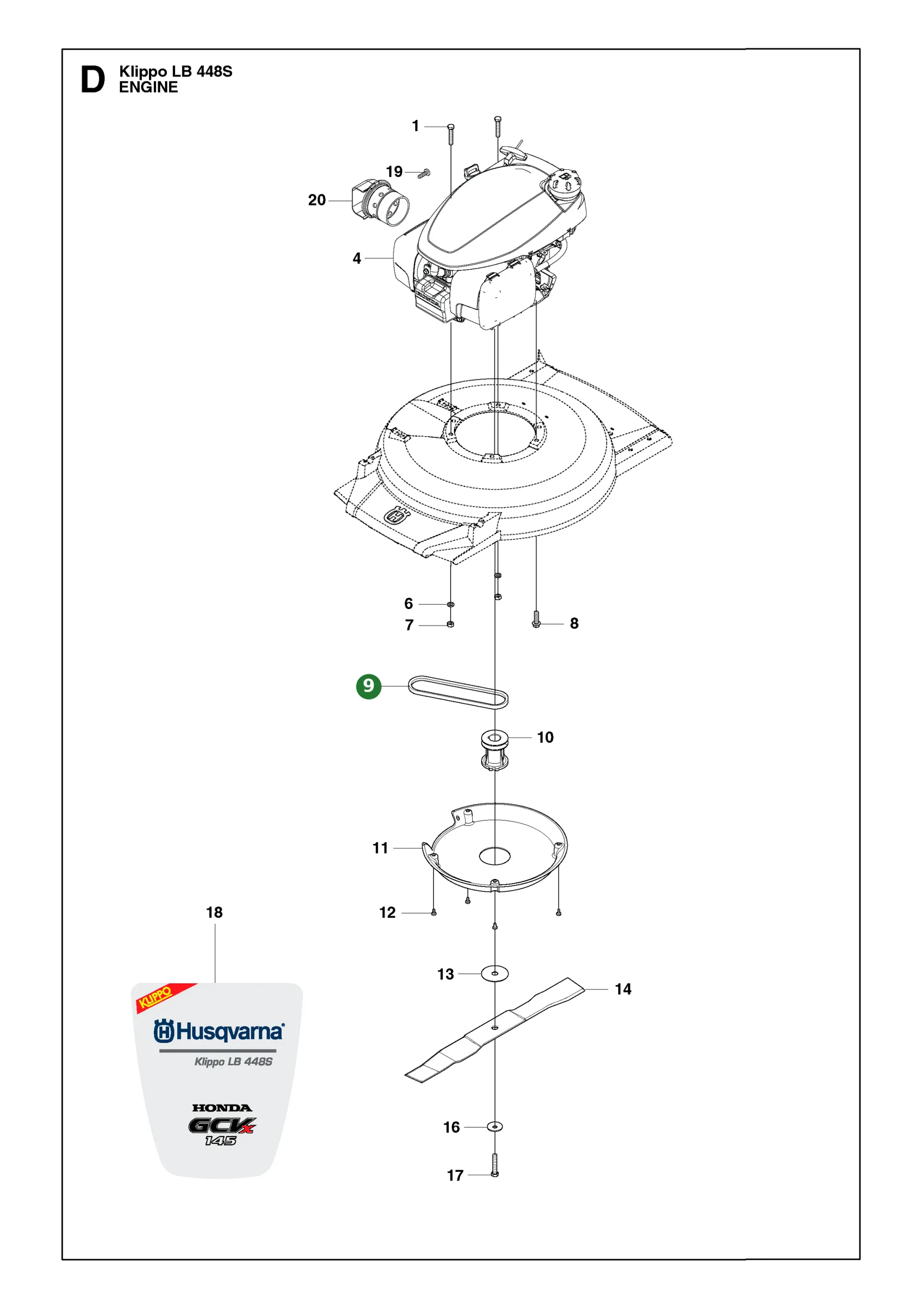 Position im Ersatzteilkatalog