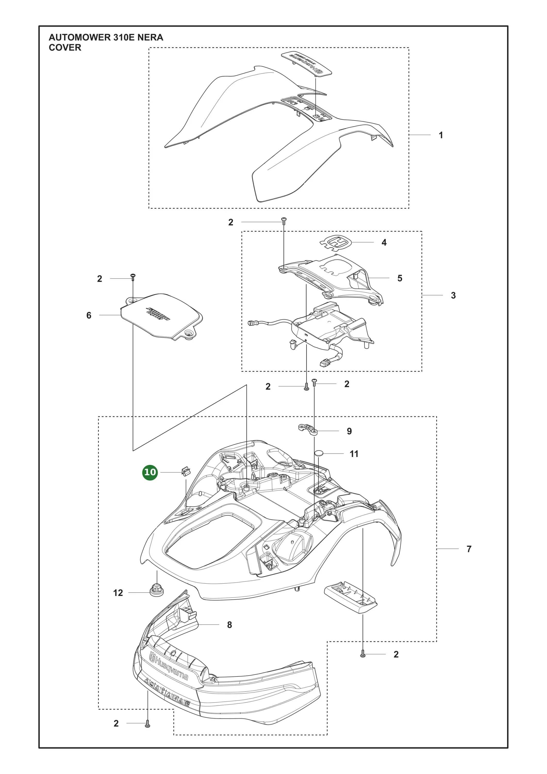 Position im Ersatzteilkatalog