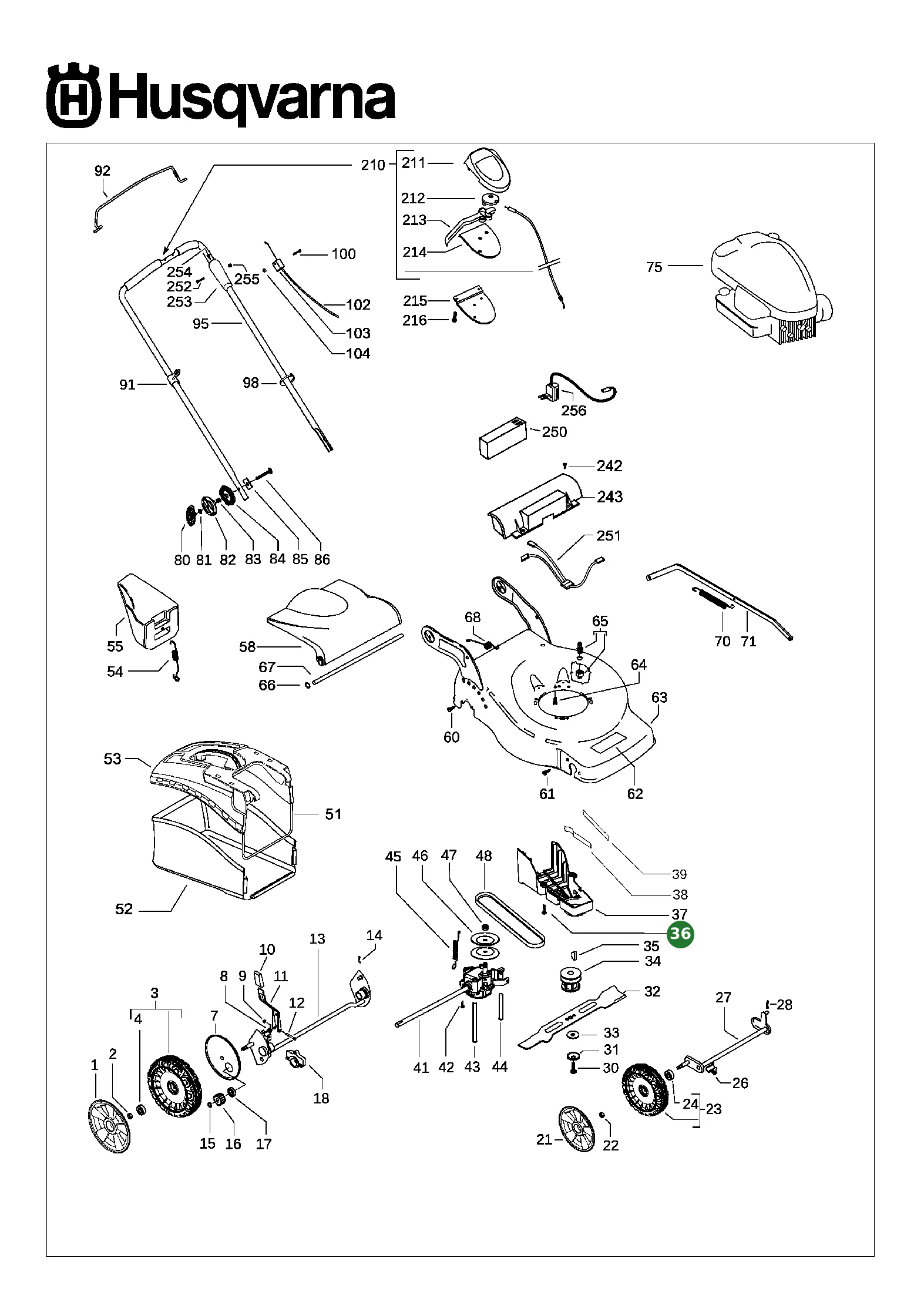 Position im Ersatzteilkatalog