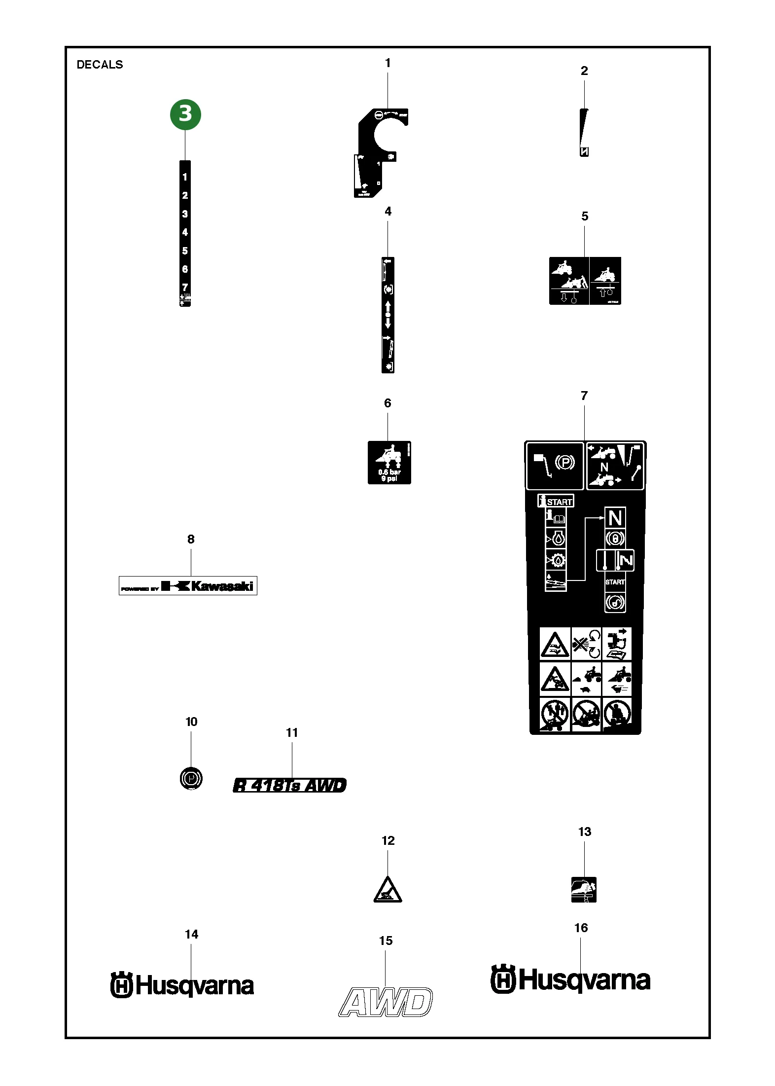 Position im Ersatzteilkatalog