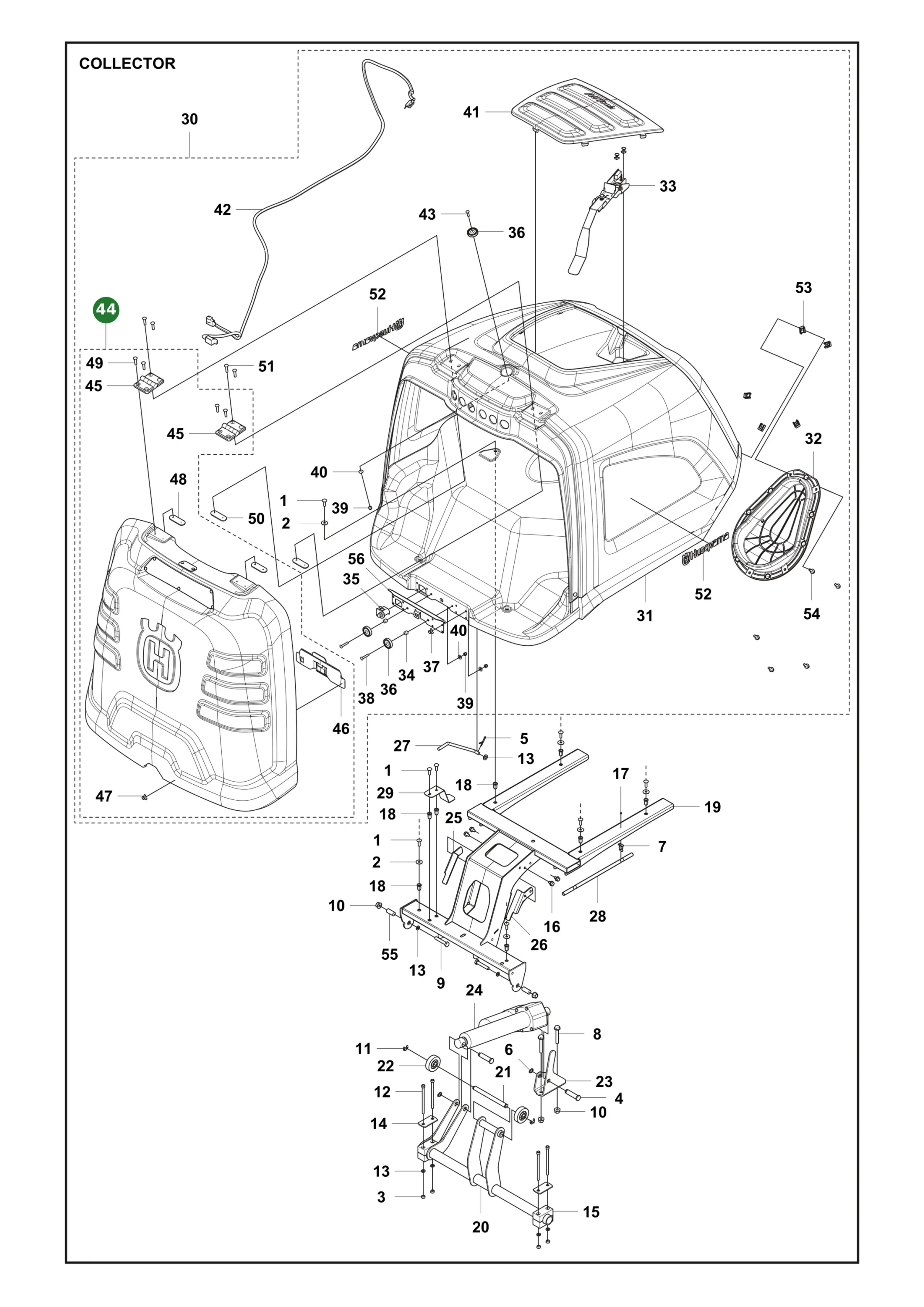 Position im Ersatzteilkatalog