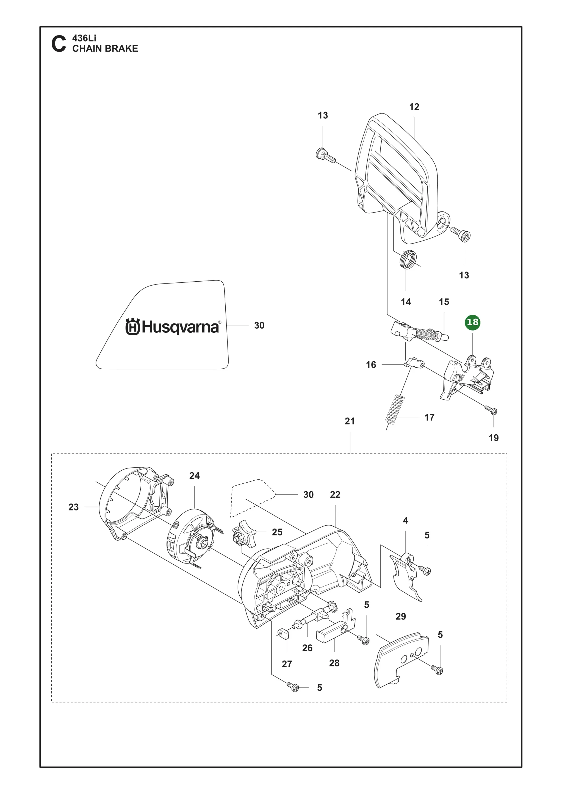 Position im Ersatzteilkatalog