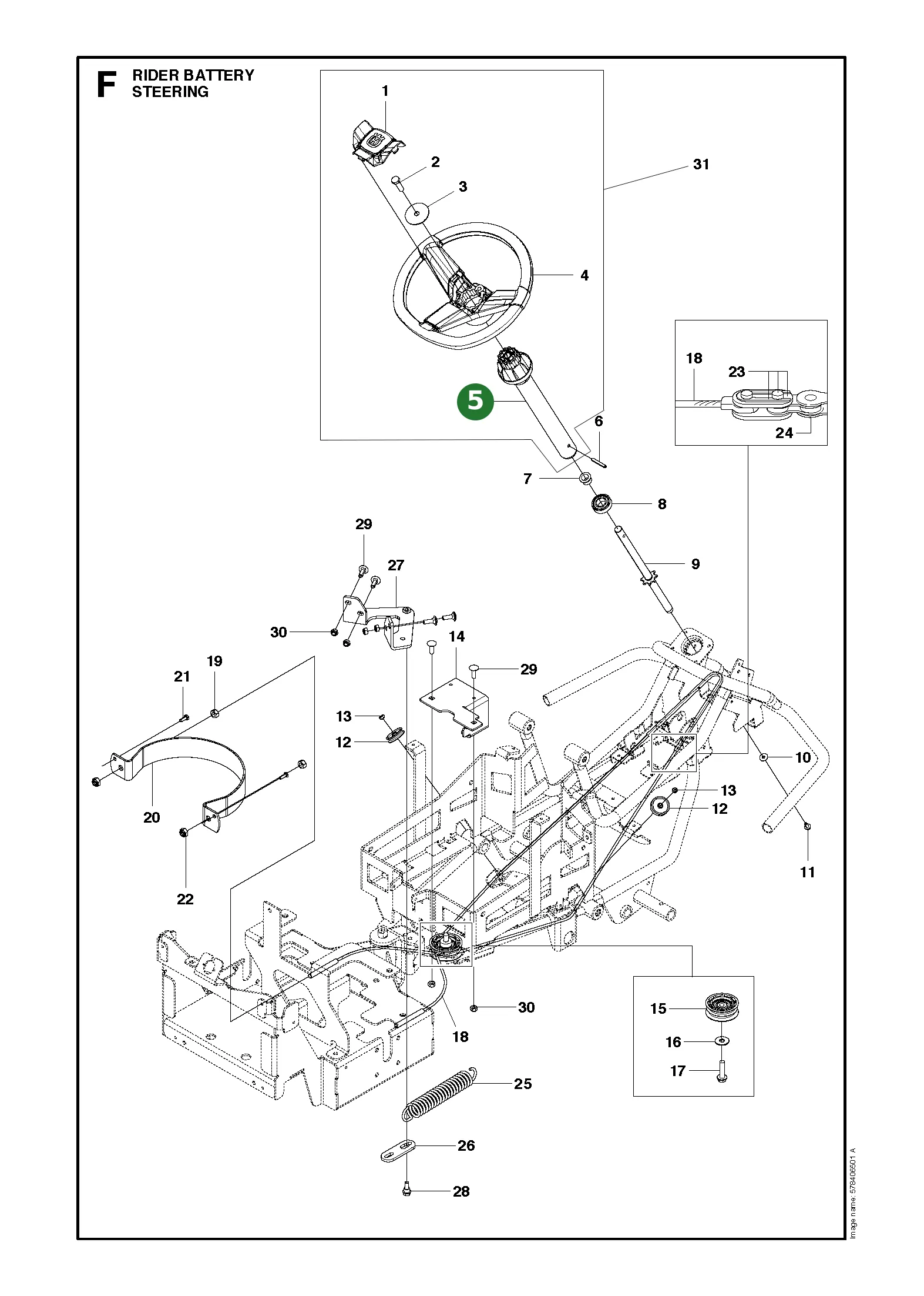 Position im Ersatzteilkatalog